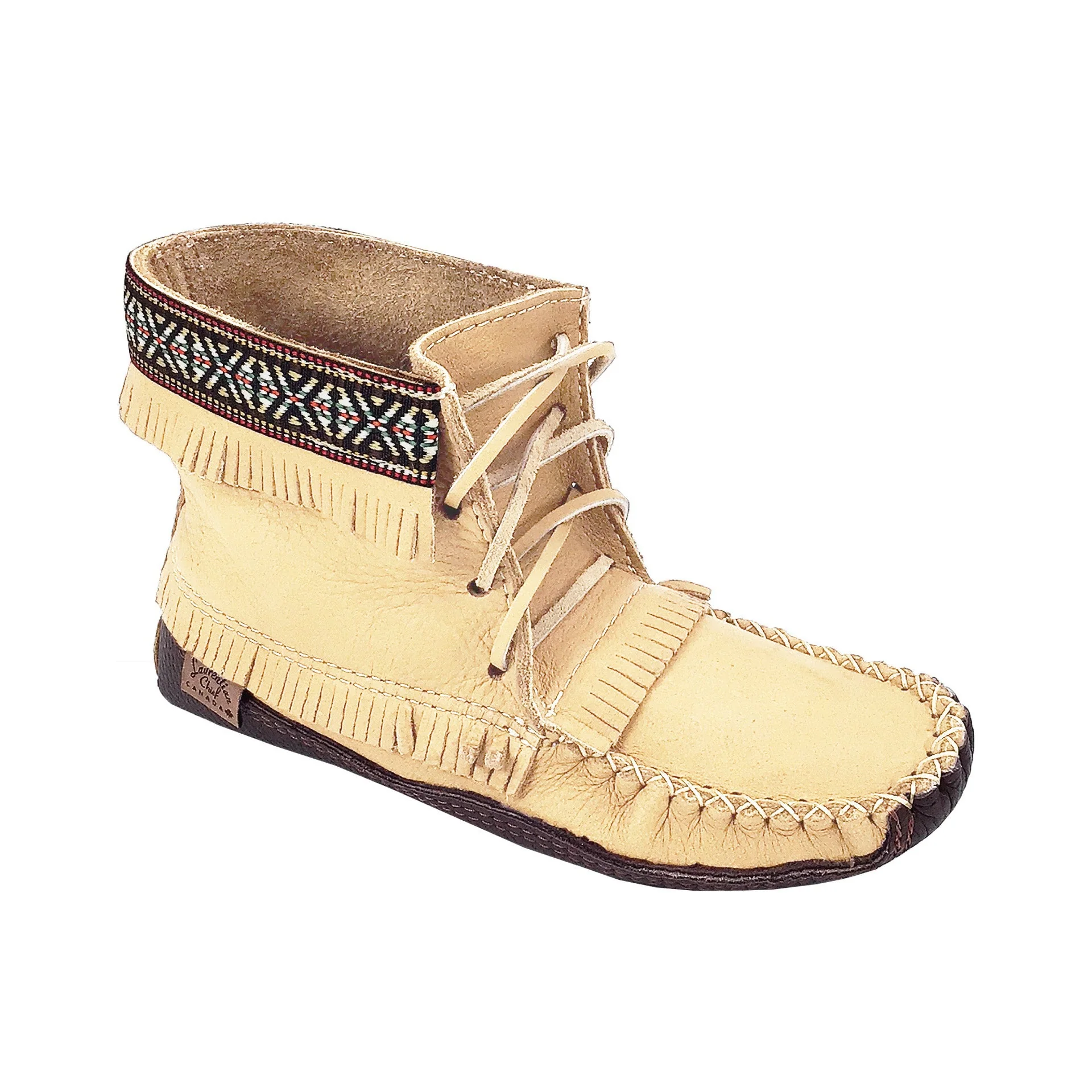 Women's Earthing Moccasin Boots Moose Hide Leather (Limited Edition)