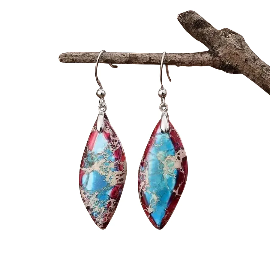 Imperial Jasper Earrings