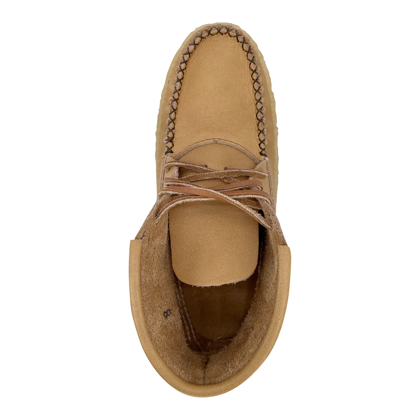 Women's Moose Hide Leather Fringed Moccasin Boots for Earthing