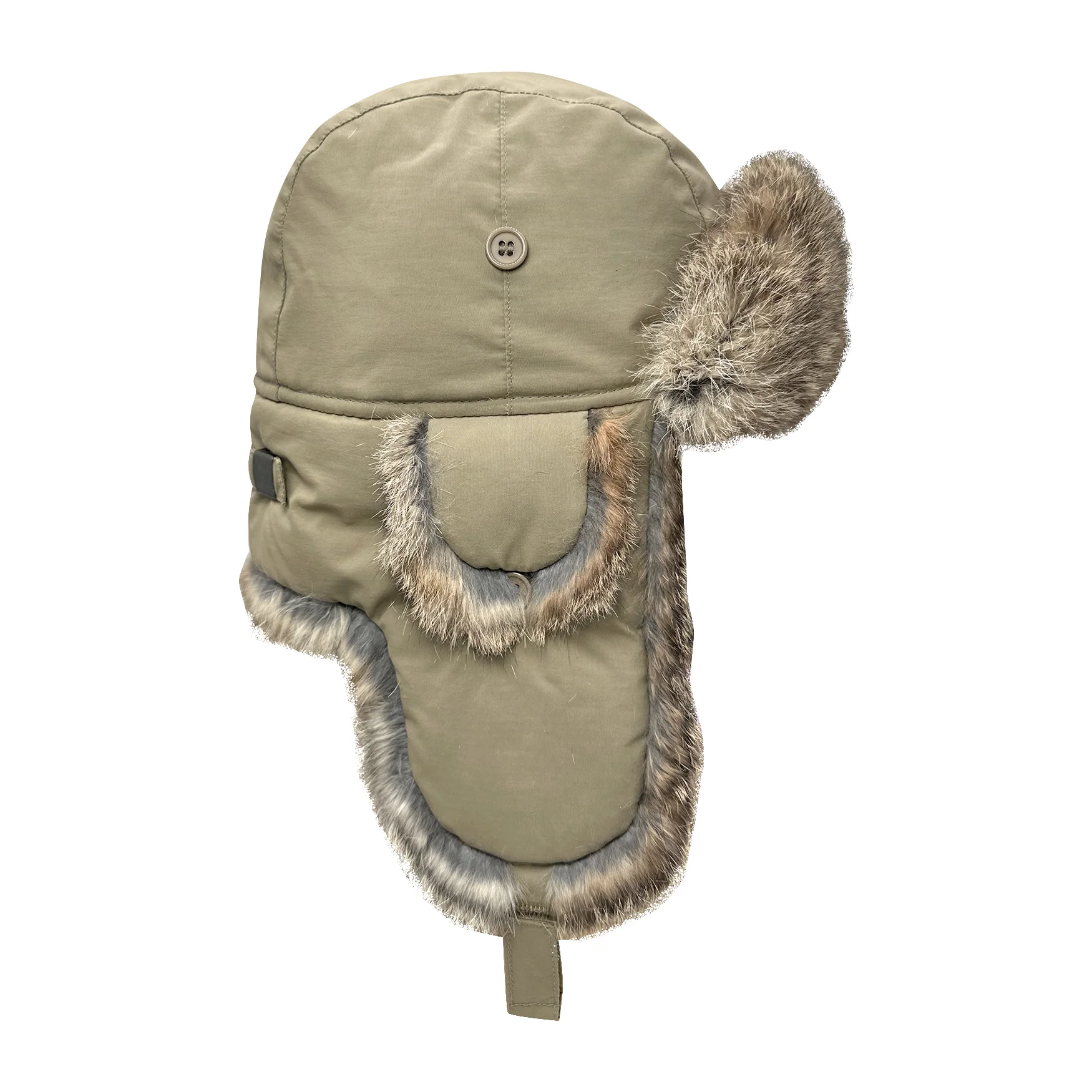 Aviator Style Rabbit Fur Hat