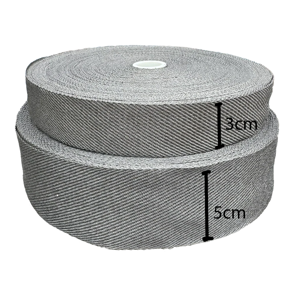 Grounding Stainless Steel Fabric Tape (No Cord)