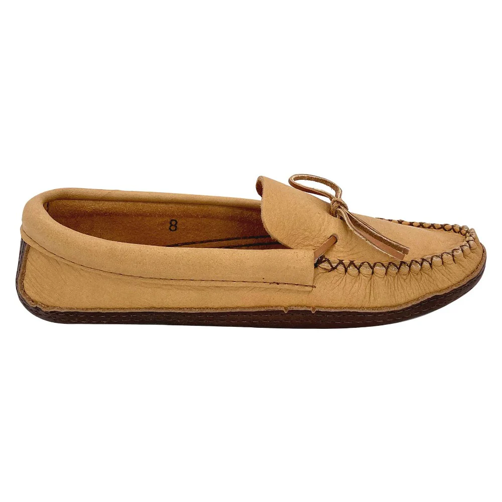 Men's Earthing Moccasins Moose Hide
