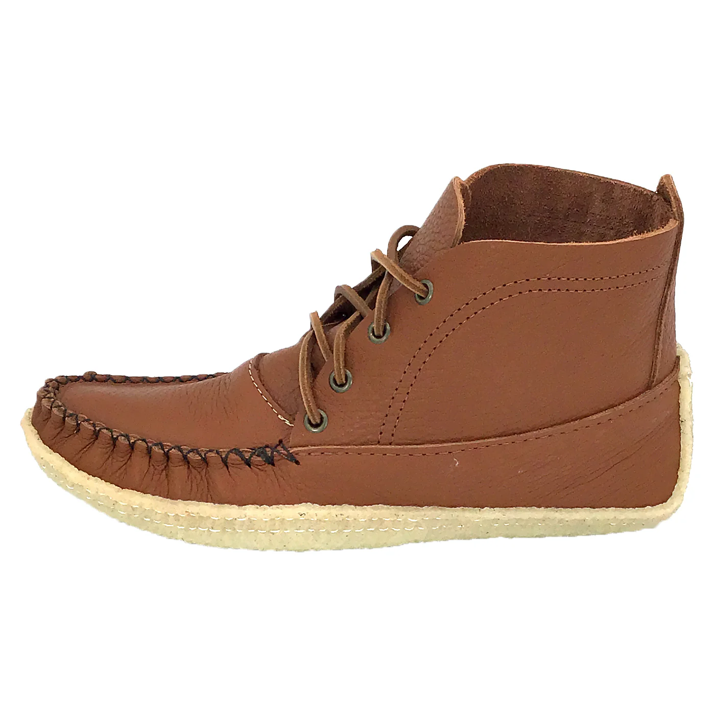 Men's Leather Moccasin Boots