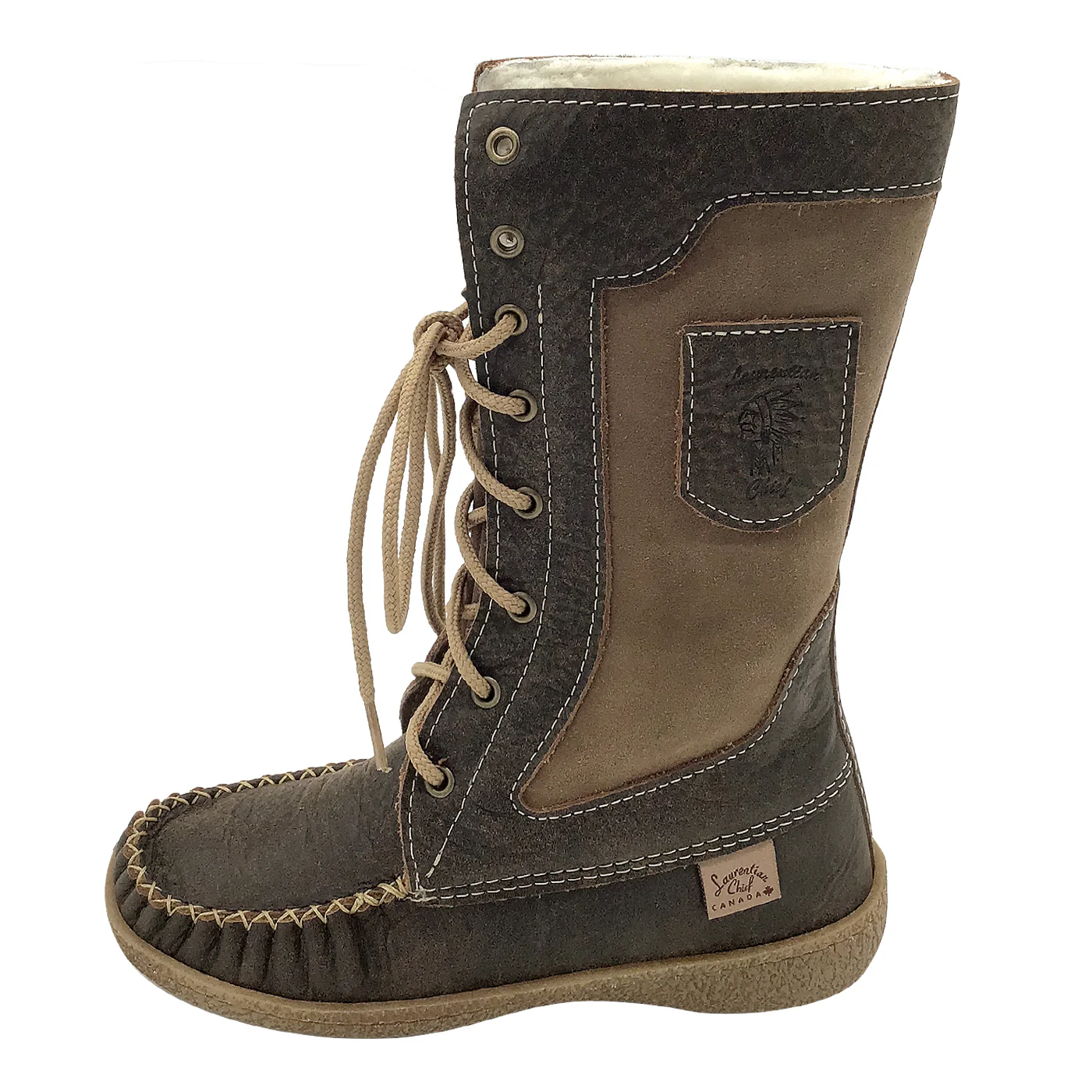 Women's 12 Snowshoe Mukluk Moccasin Boots