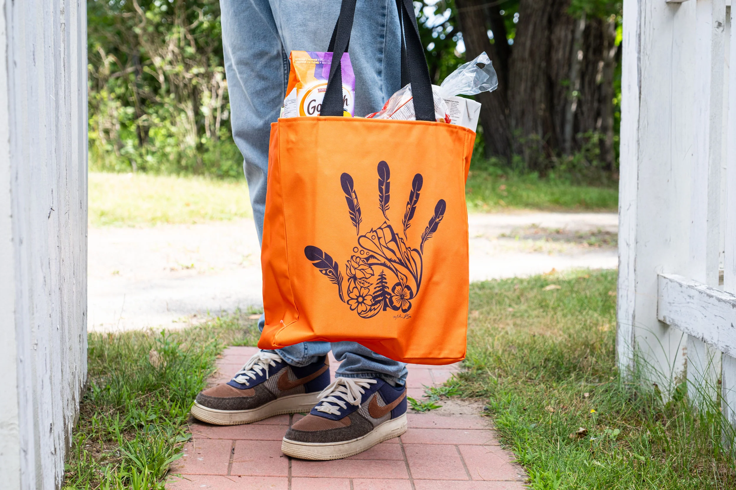 Indigenous Art Gitxsan Hand Eco-Bag