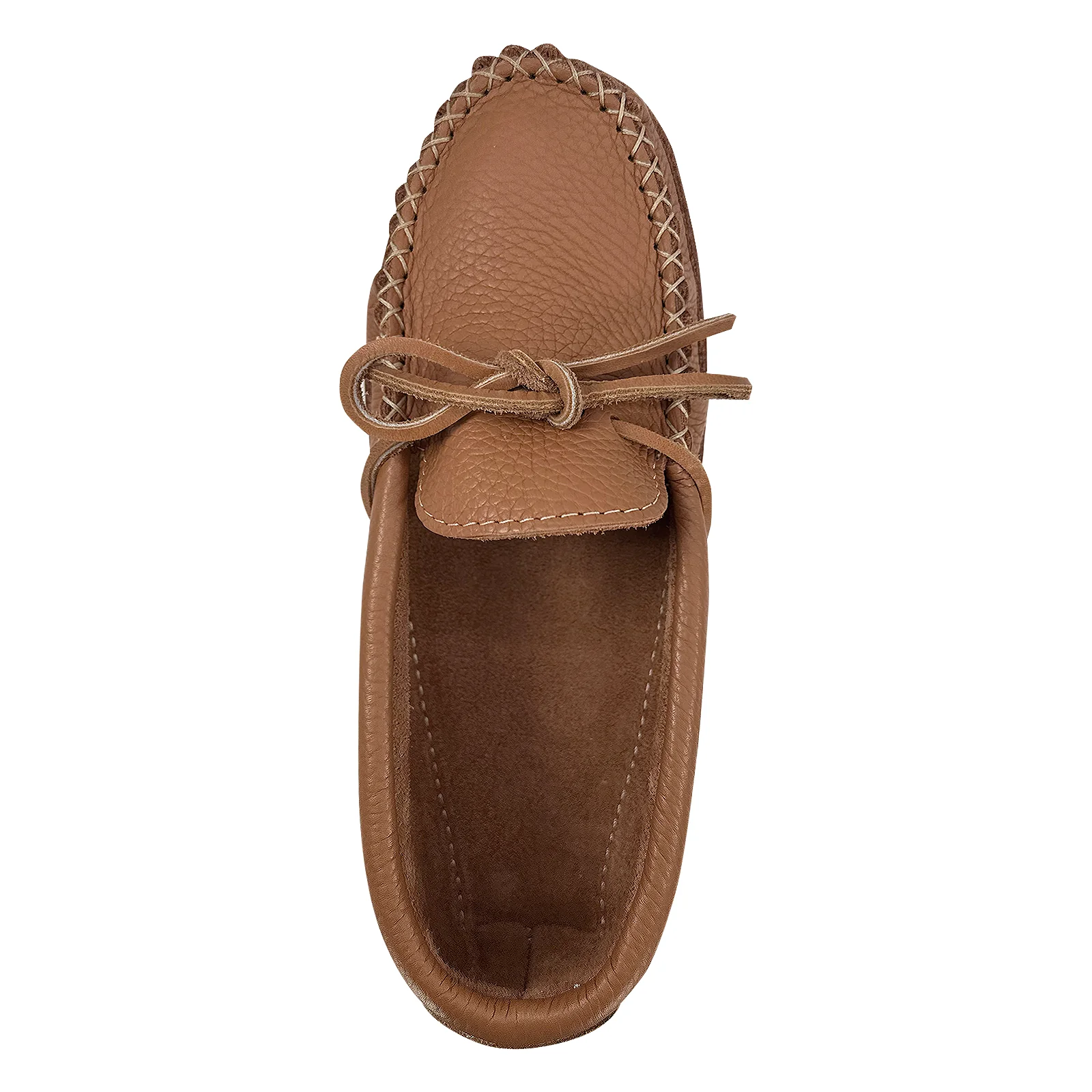Men's Wide Leather Moccasins