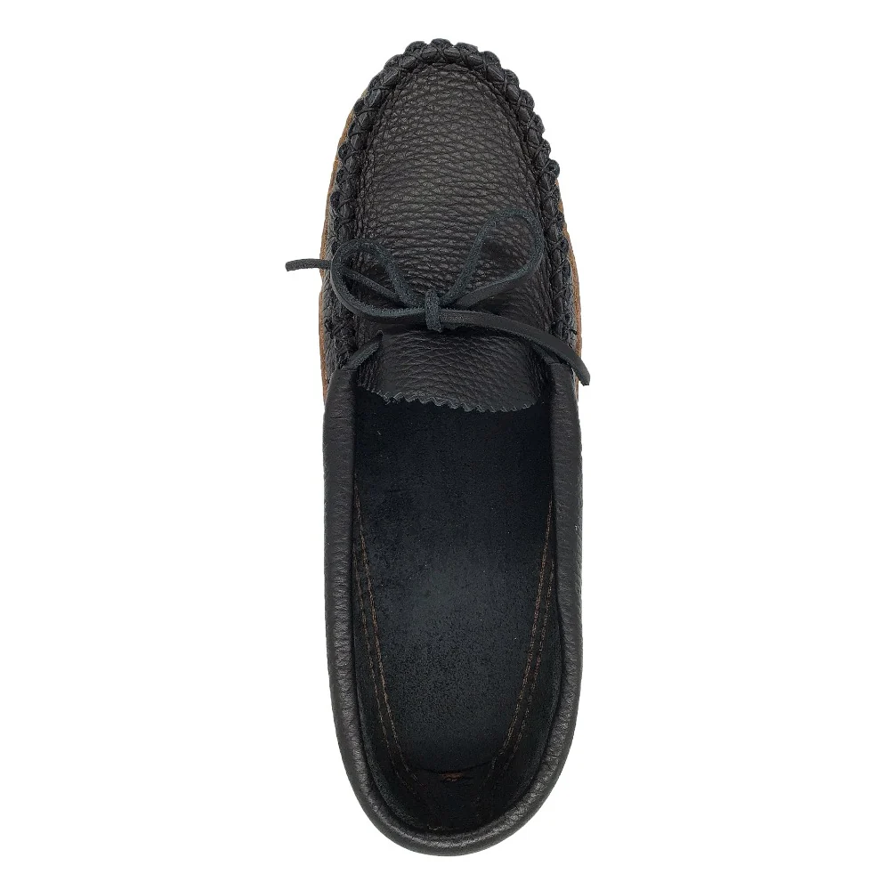 Women's Earthing Moccasins Moose Hide