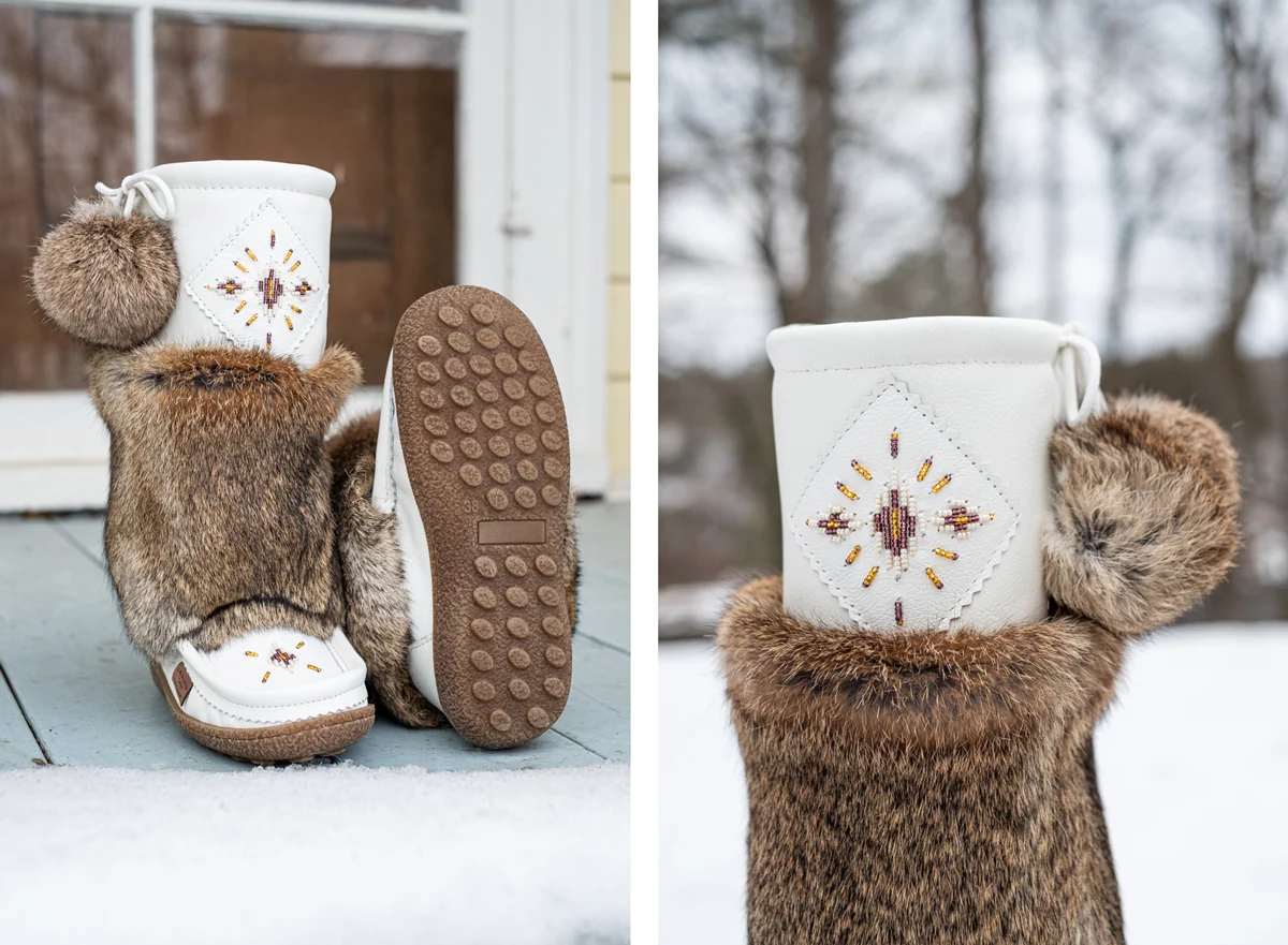 Women's 13 Leather Mukluks (Final Clearance - Size 5-7 ONLY)