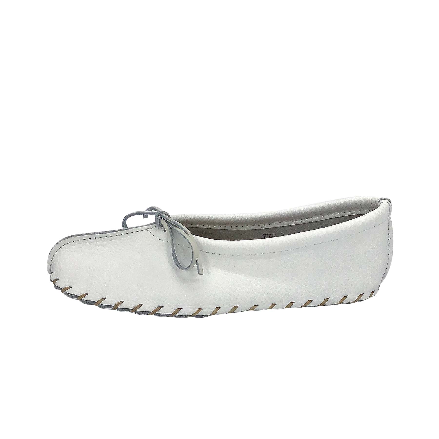 Women's Earthing Moccasins Elk Hide Ballerina