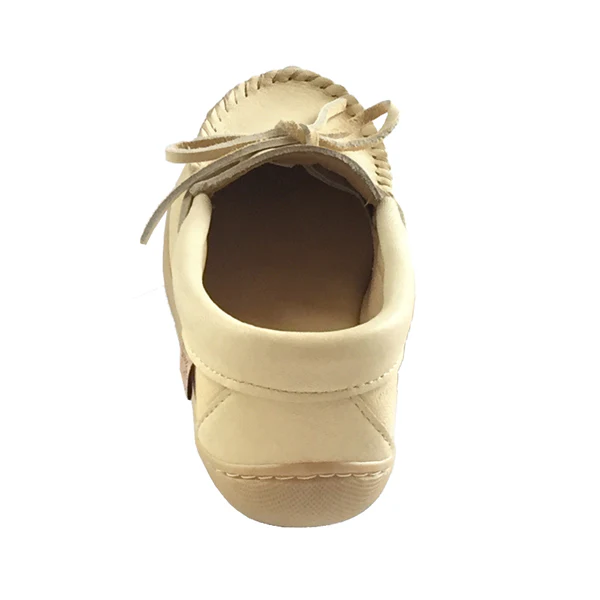 Men's Caribou Hide Leather Moccasin Shoes