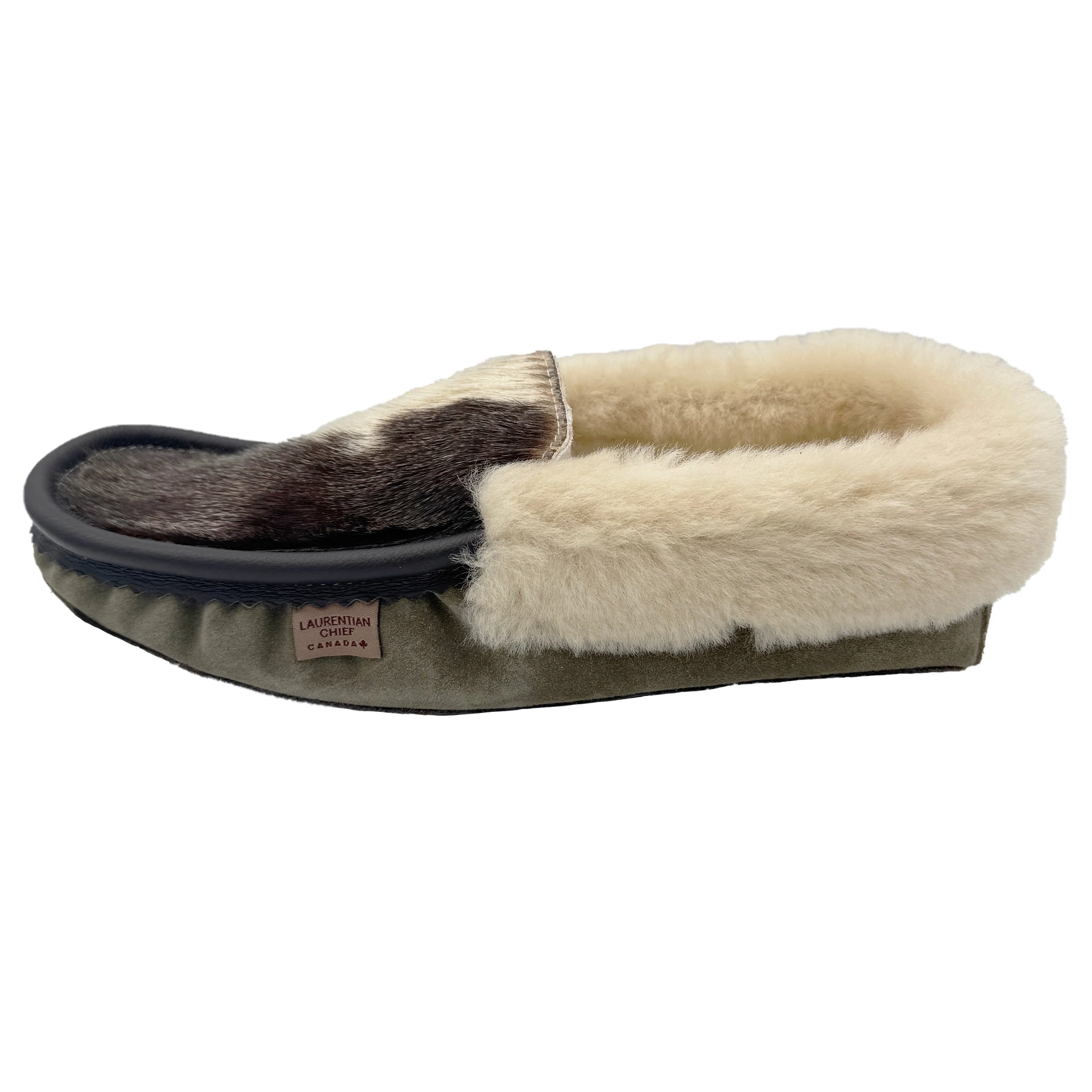 Men's Sealskin Vamp Sheepskin Moccasins (Limited Edition)