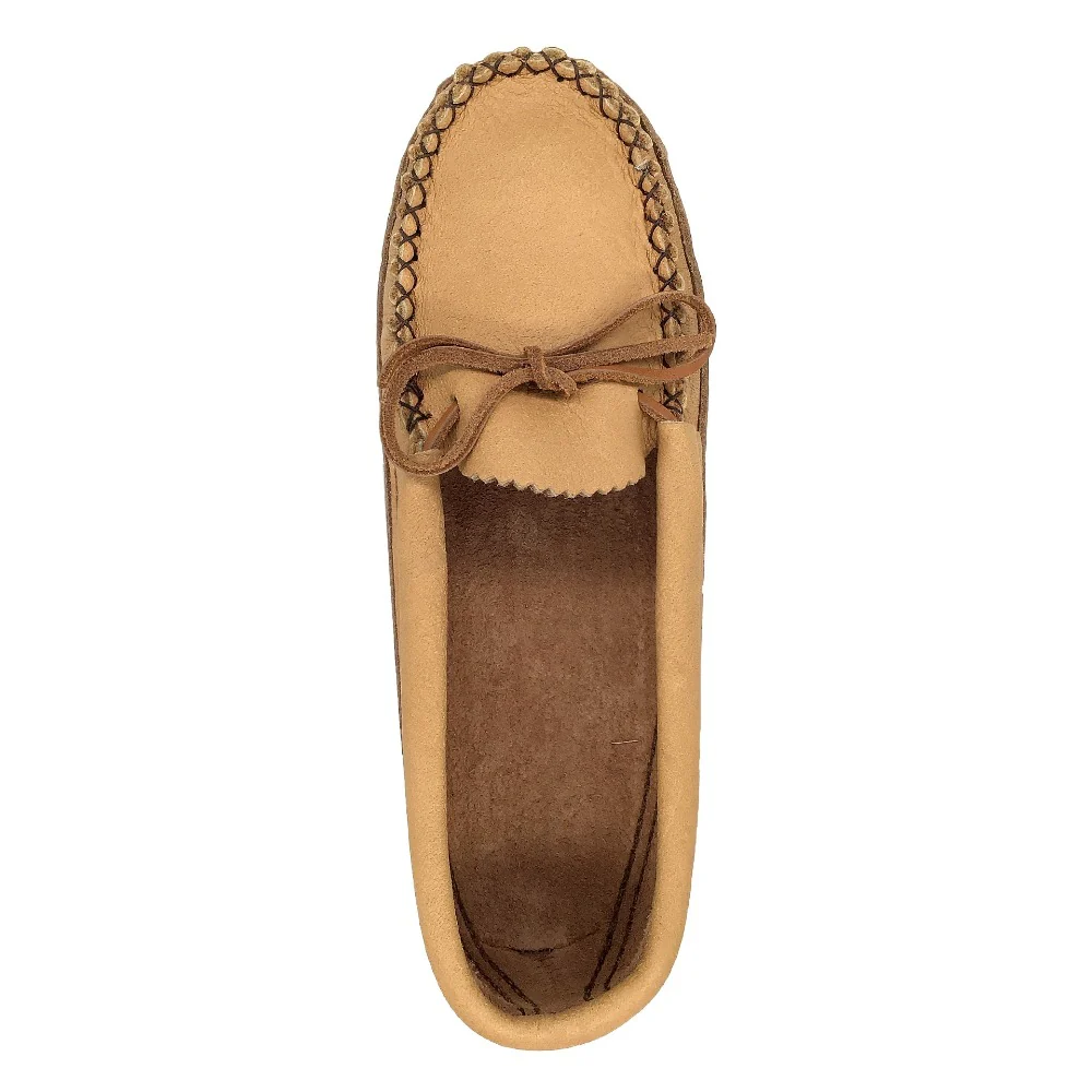 Women's Earthing Moccasins Moose Hide