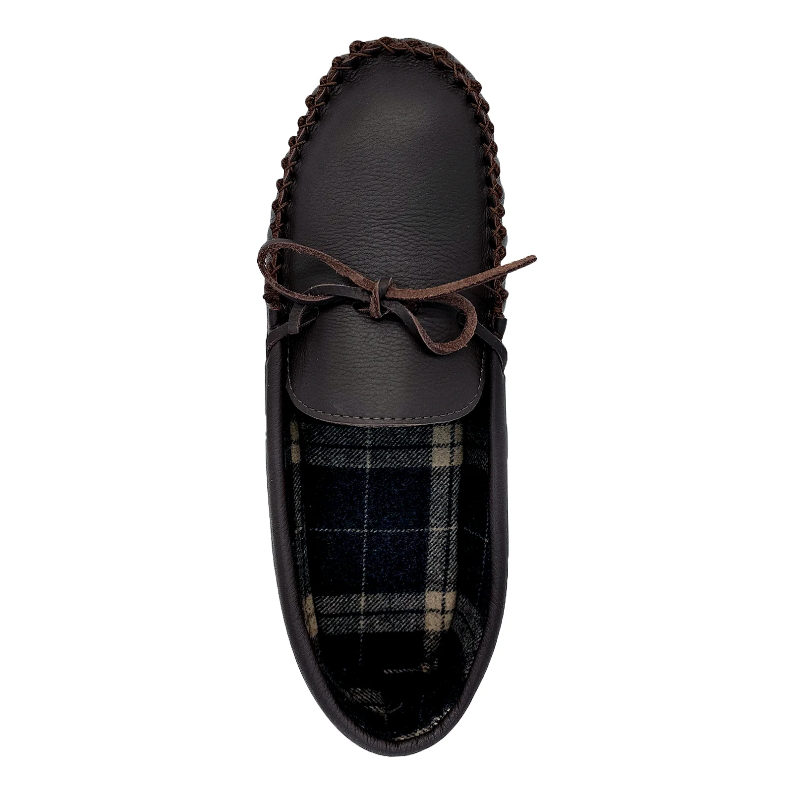 Men's Lined Leather Moccasins Slippers (Final Clearance)