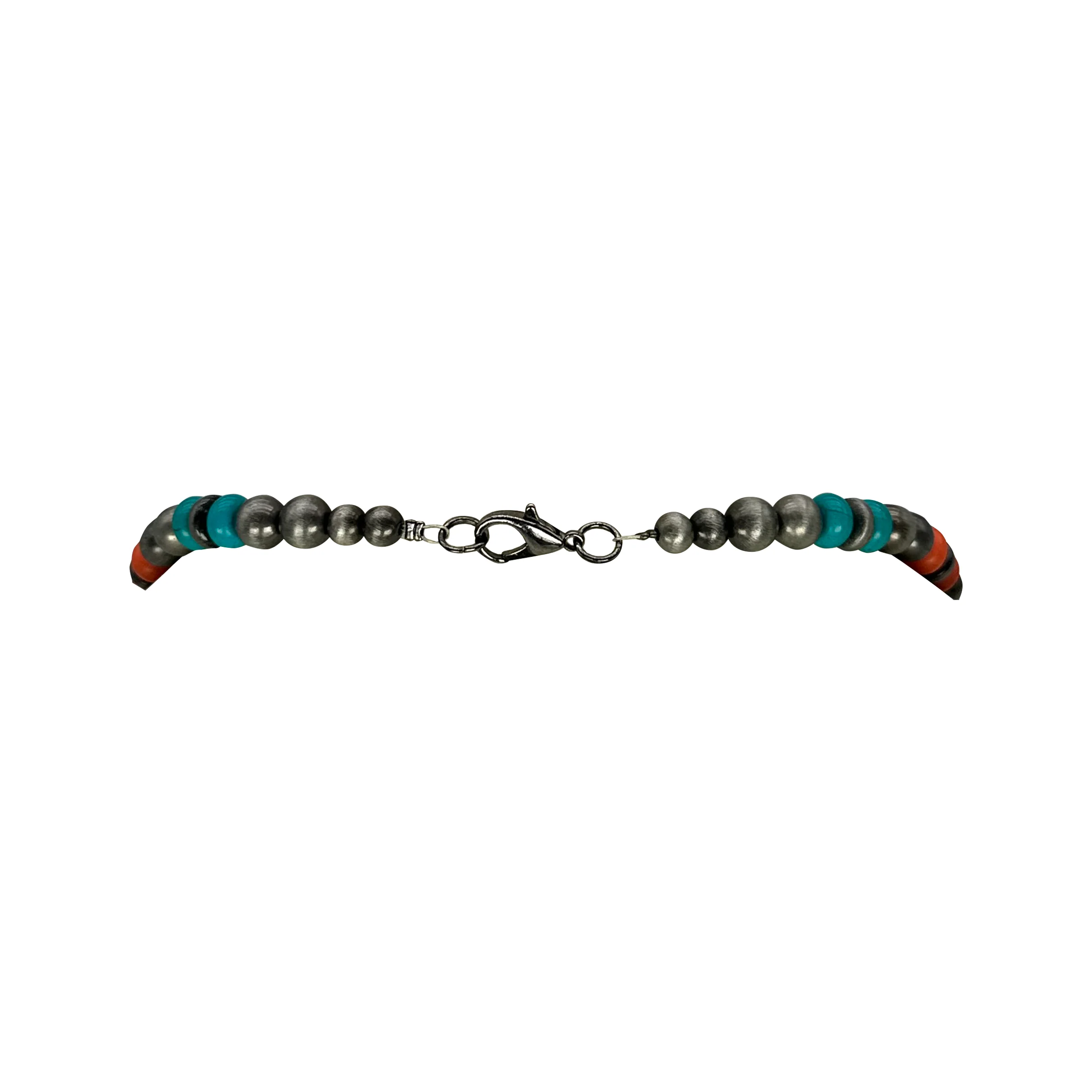 Navajo Pearl Multi-Stone Bead Necklace