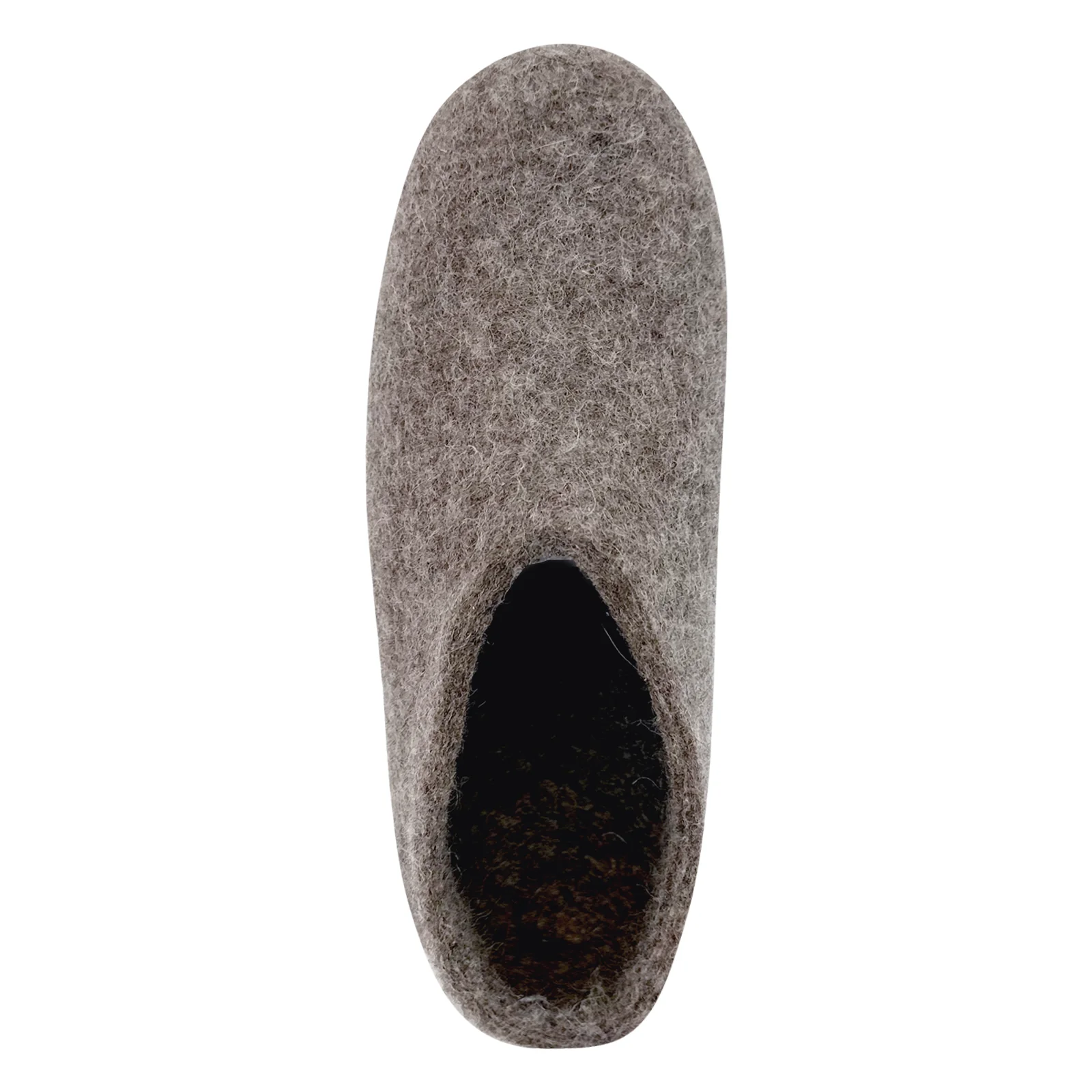 Unisex Natural Wool Felt Ankle or Regular Slippers