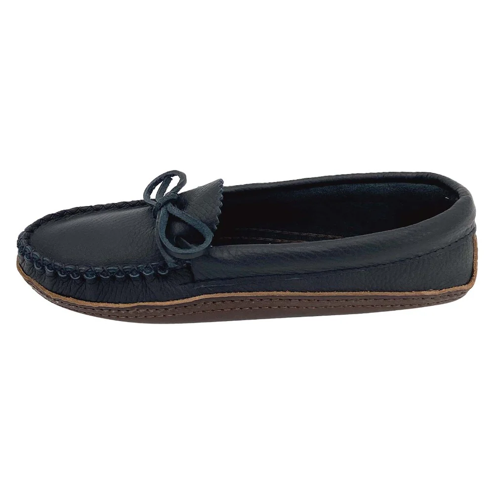 Women's Earthing Moccasins Moose Hide