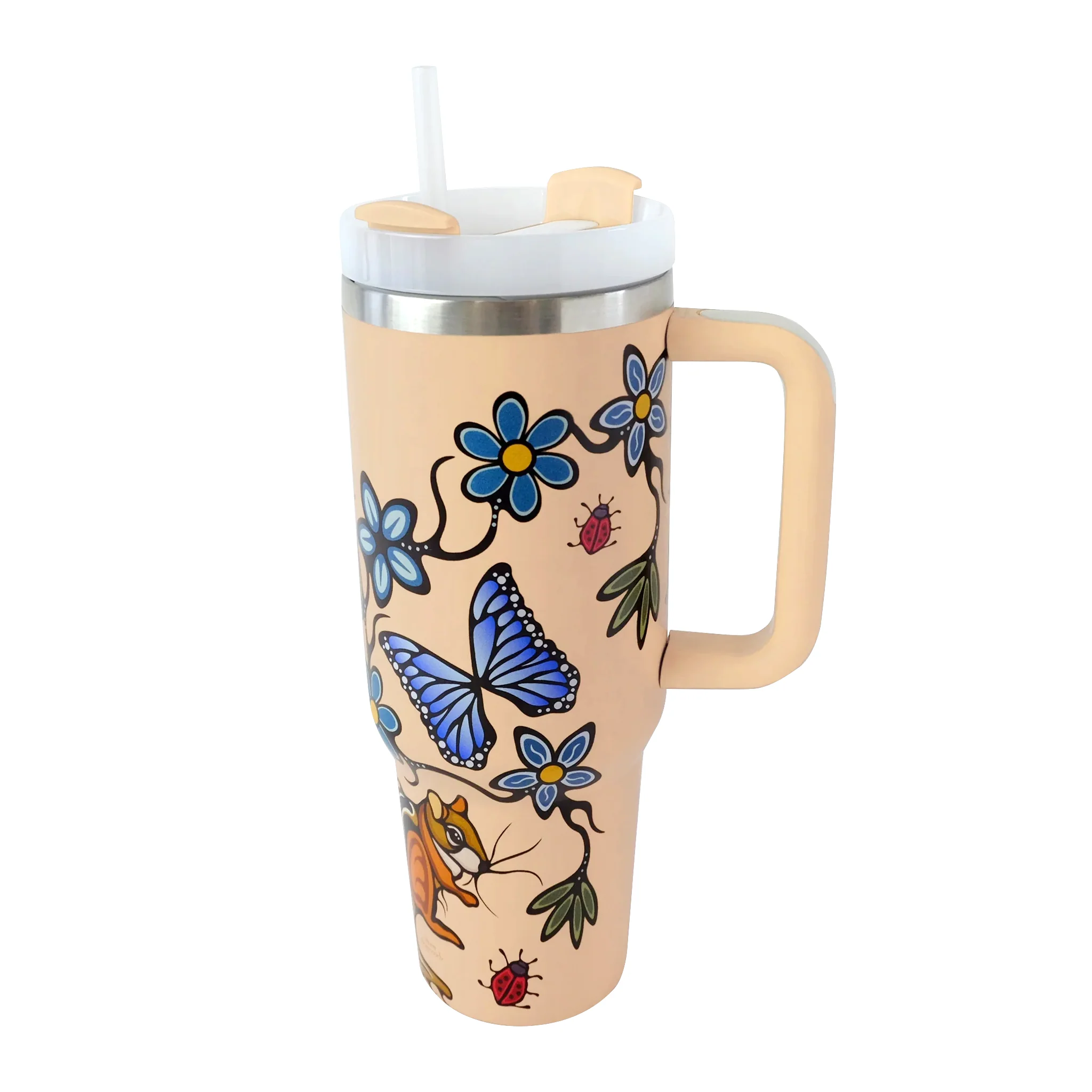 Indigenous Art Travel Tumbler