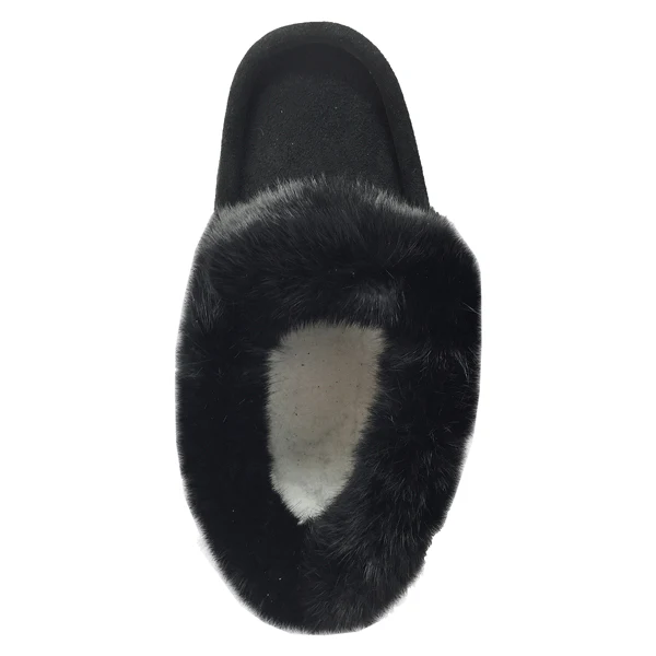 Men's Rabbit Fur Moccasins