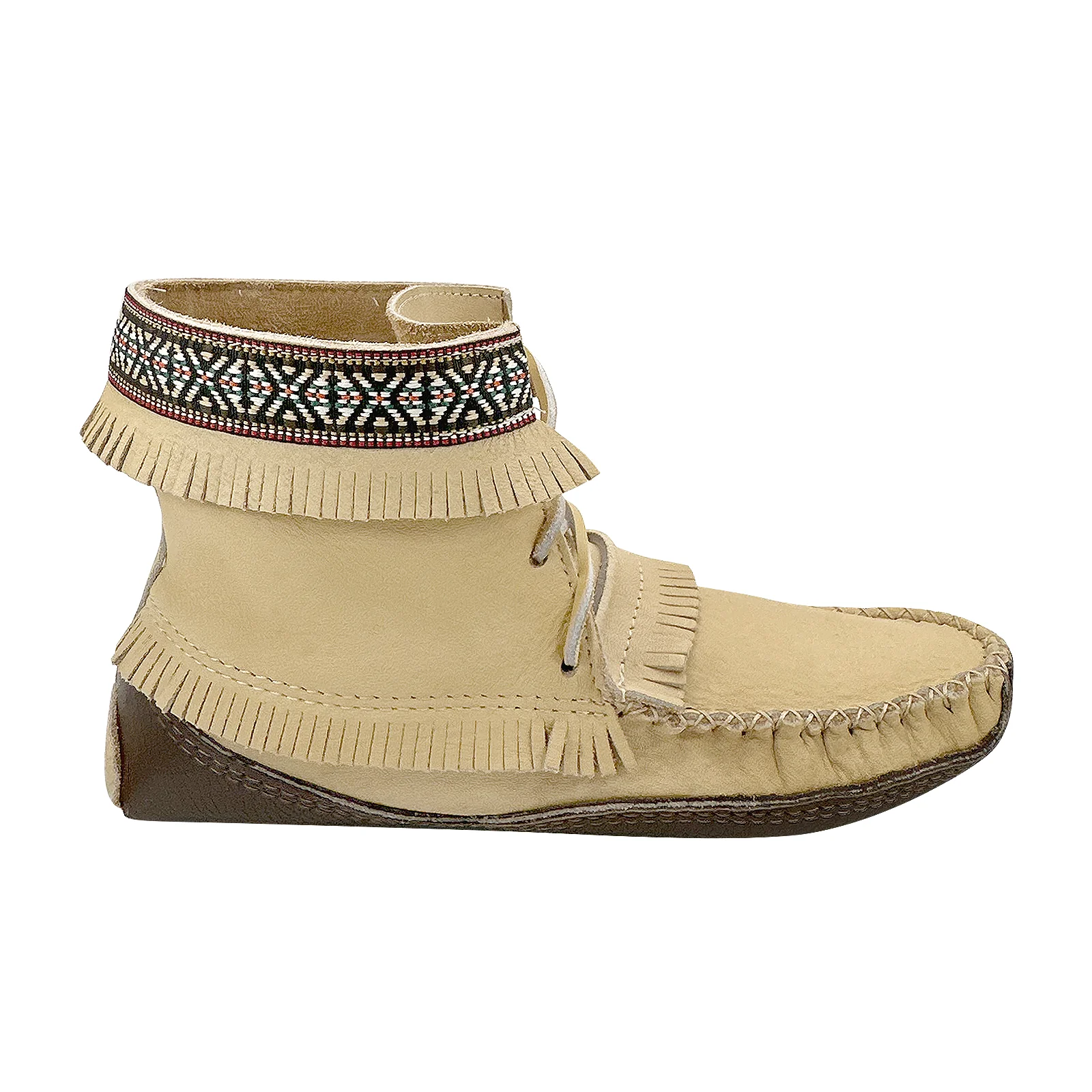 Men's Earthing Moccasin Boots Moose Hide Leather (Limited Edition)