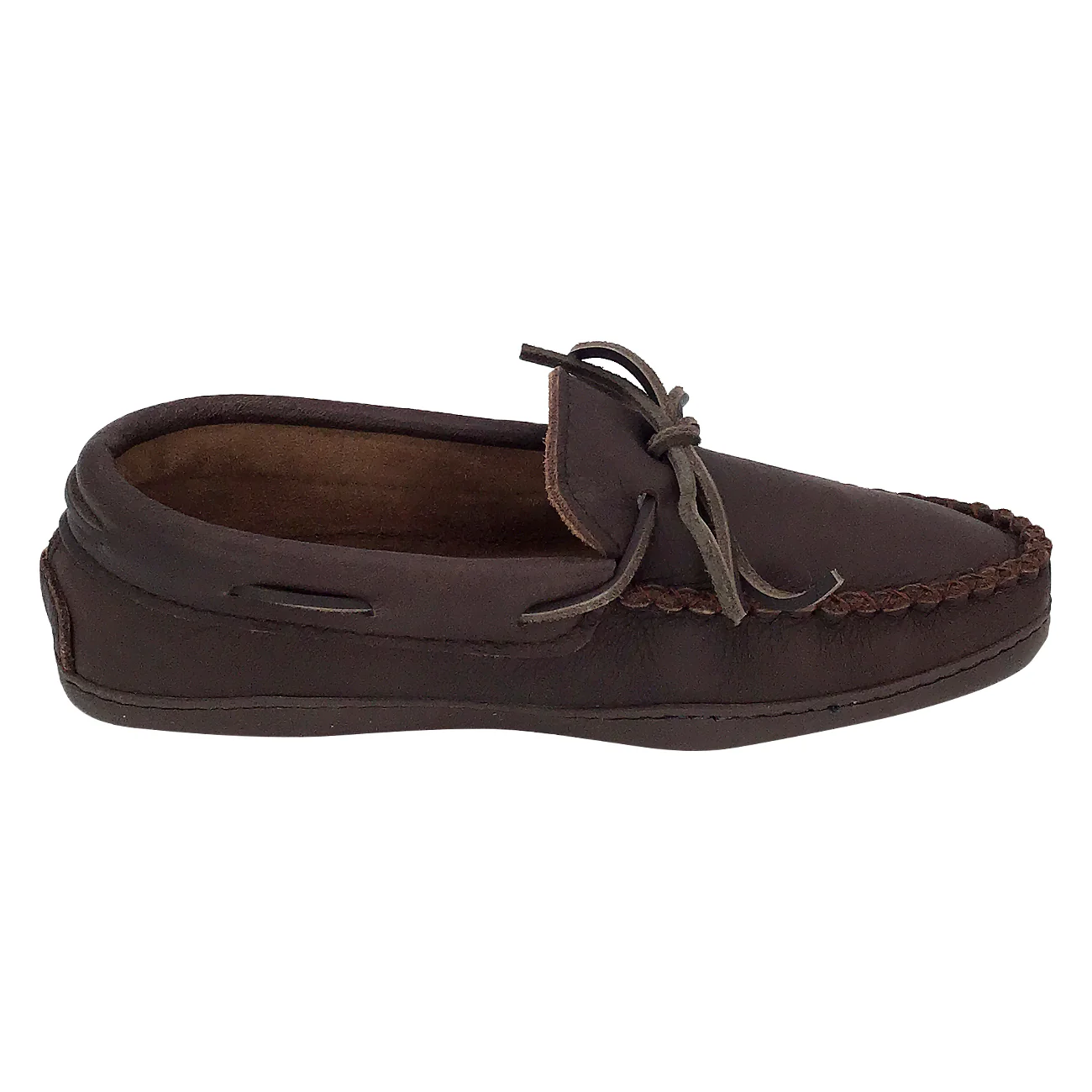 Men's Earthing Fudge Moose Hide Moccasin Shoes