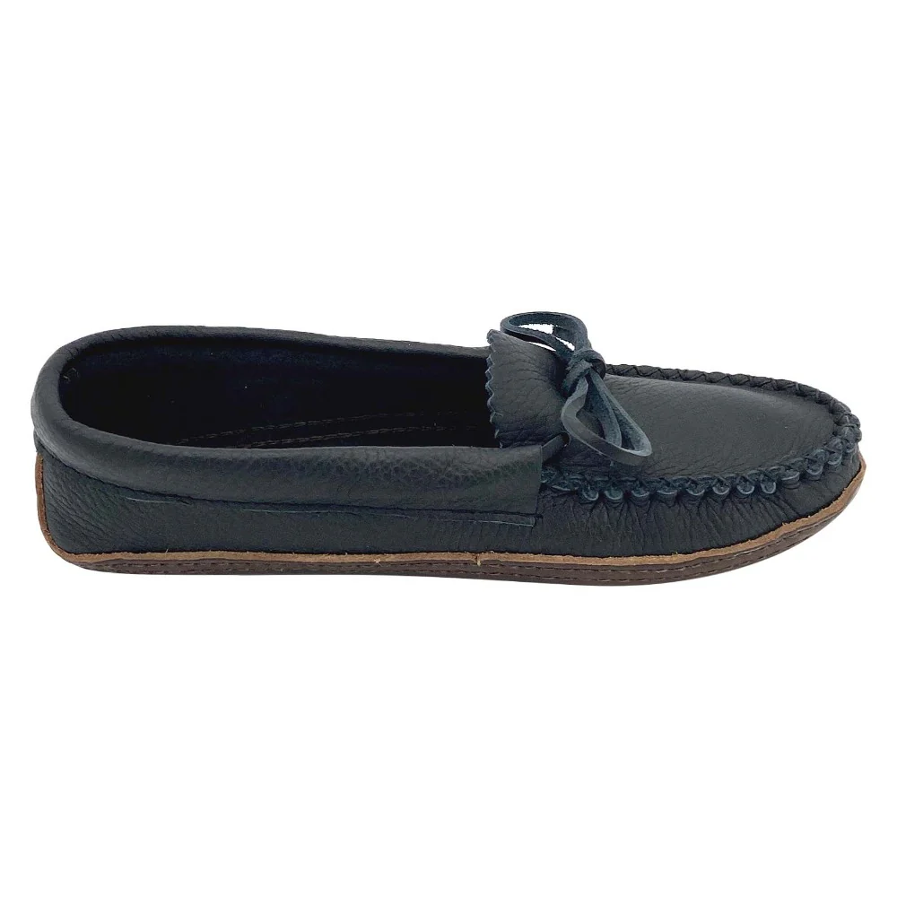 Women's Earthing Moccasins Moose Hide
