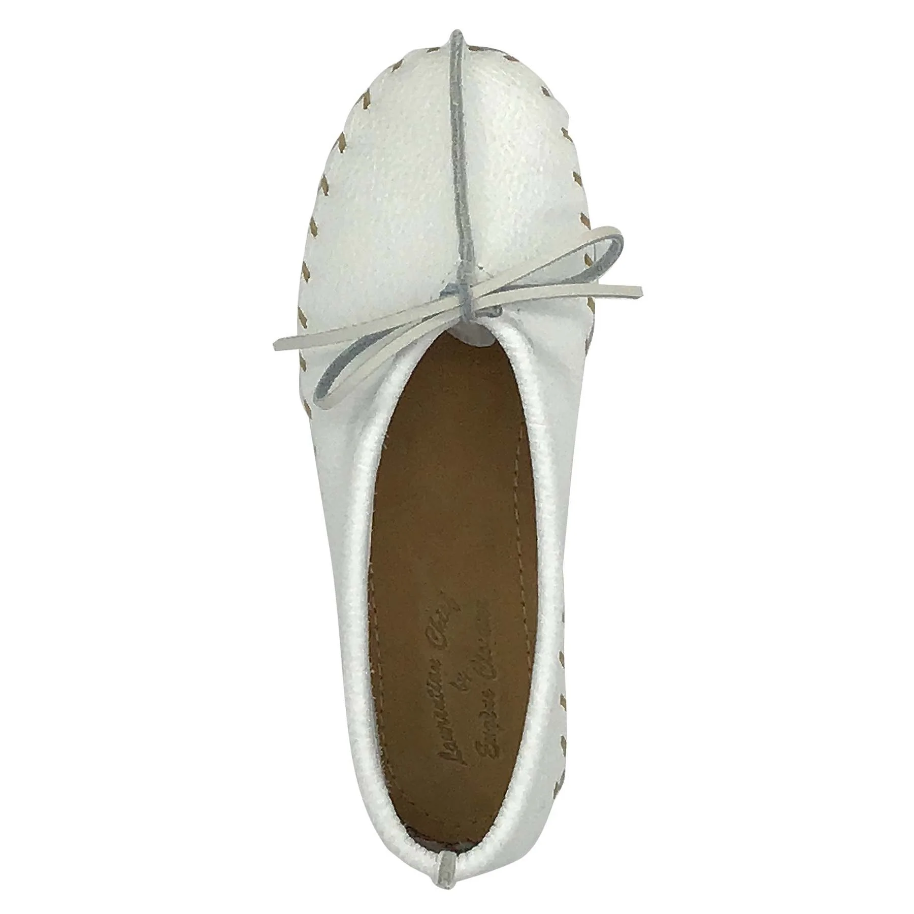 Women's Earthing Moccasins Elk Hide Ballerina