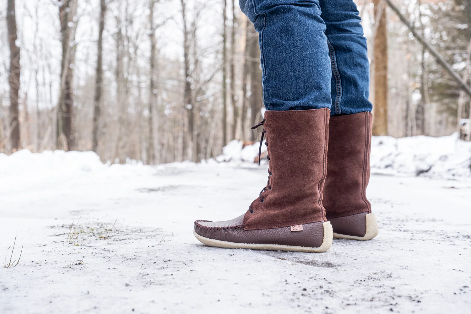 Men's 13 Snowshoe Mukluk Moccasin Boots