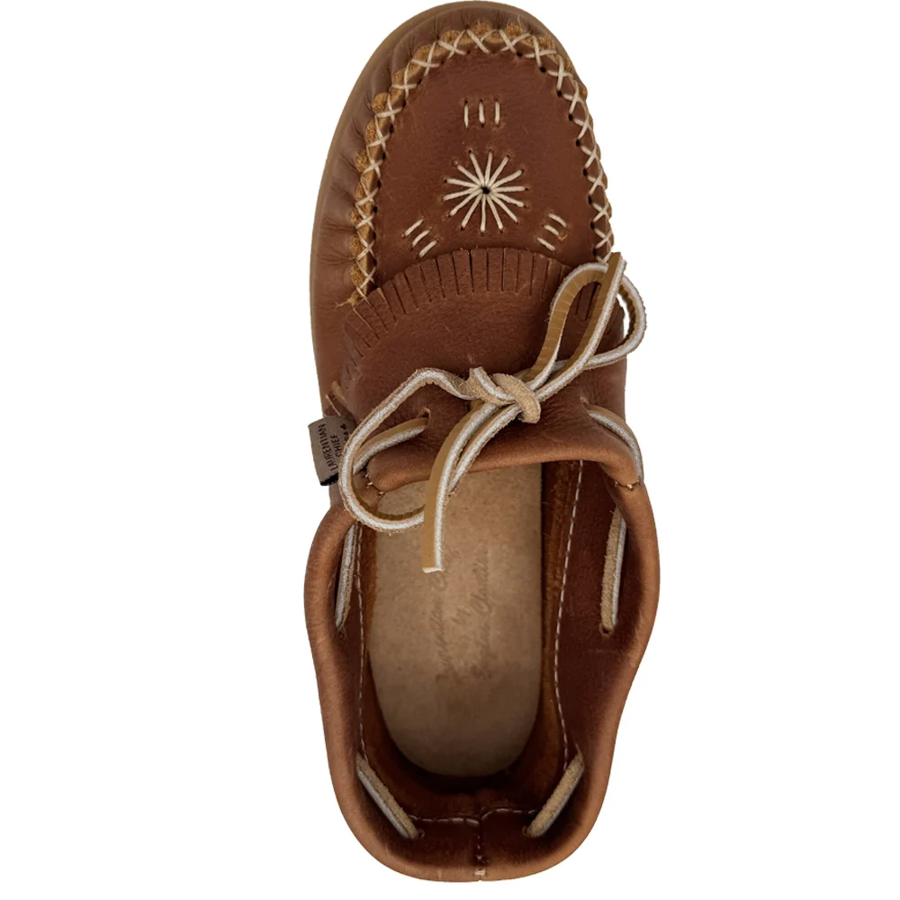 Women's Fringed Velva Papoose Moccasin Shoes