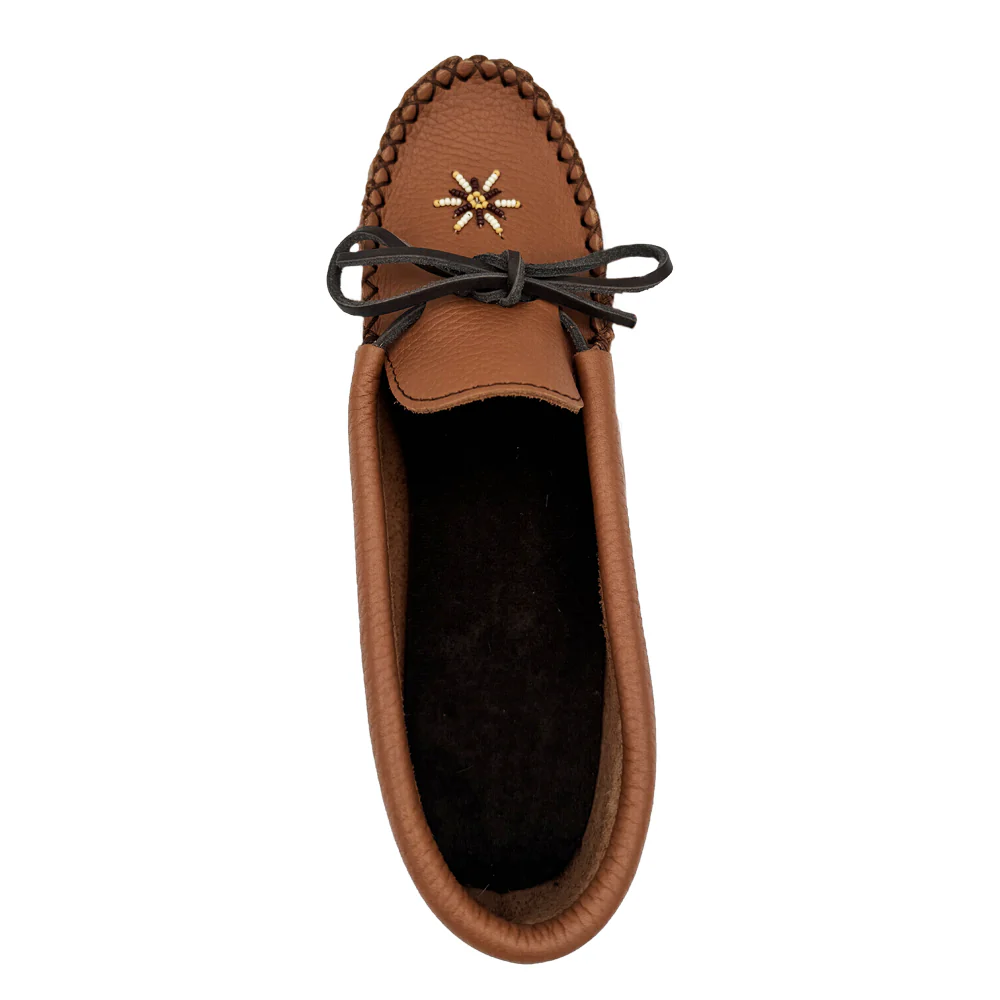 Women's Beaded Elk Hide Moccasin Shoes (Limited Edition)
