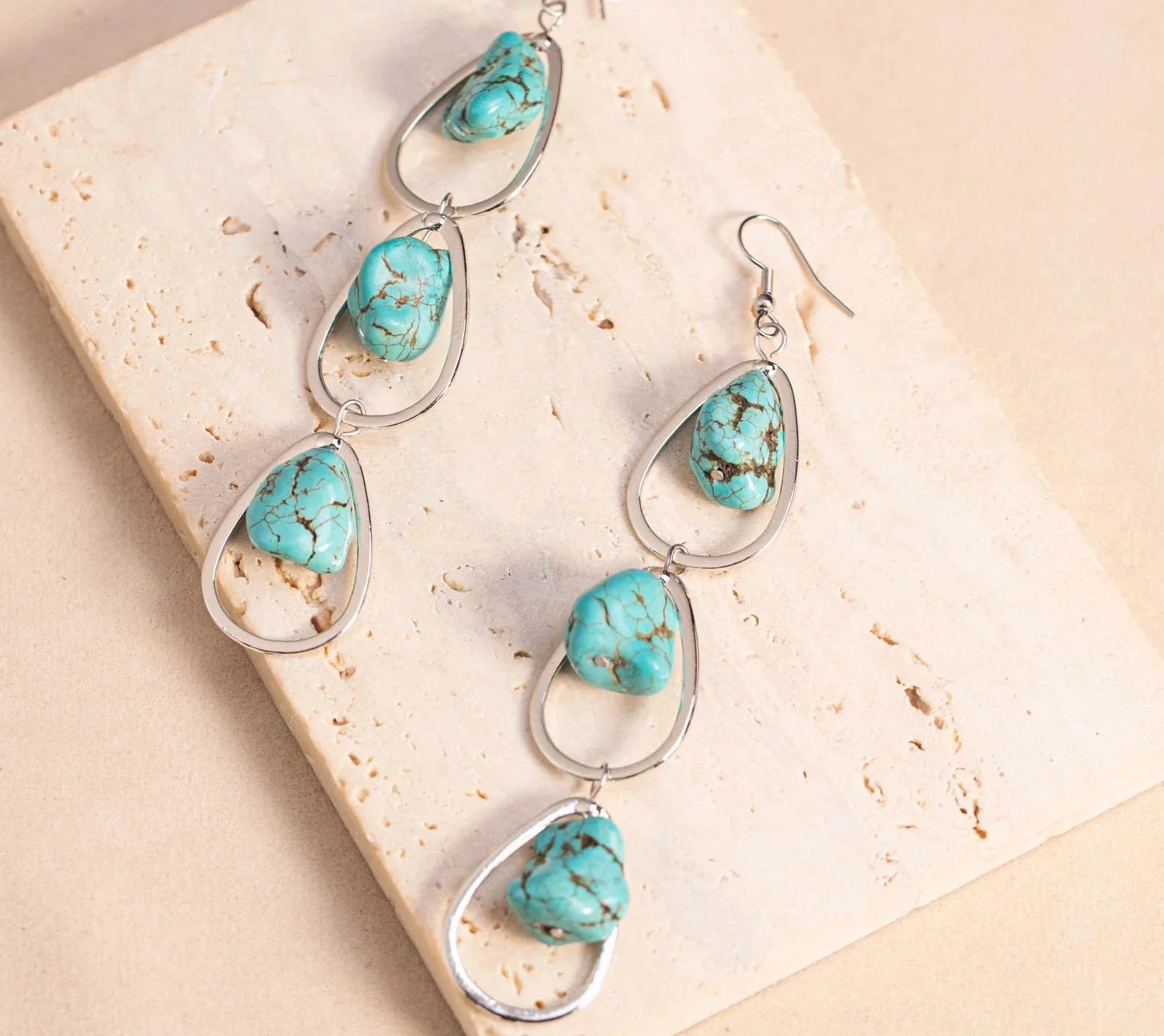 Tiered Dangling Earring