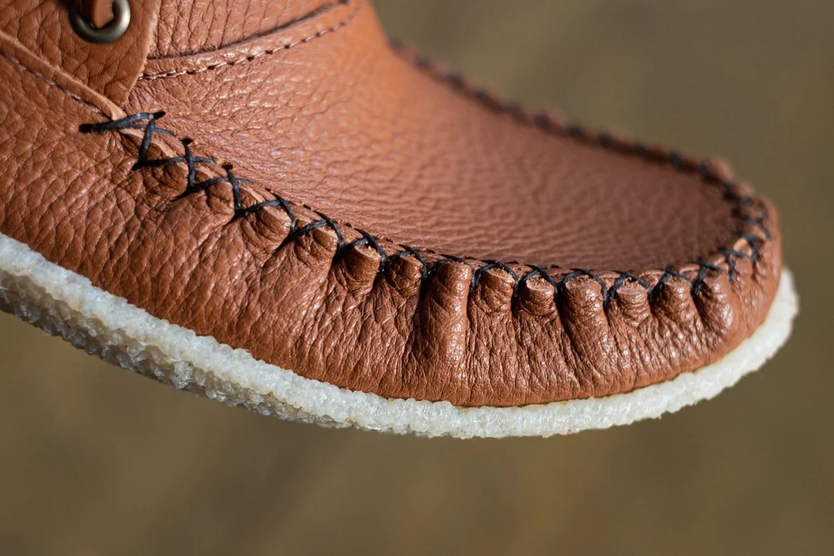 Men's Leather Moccasin Boots