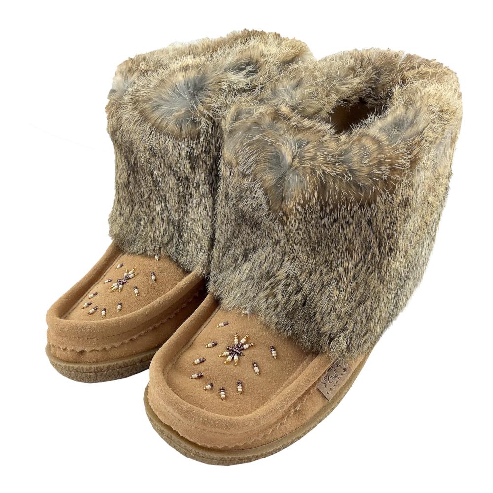 Women's 8 Rabbit Fur Mukluks