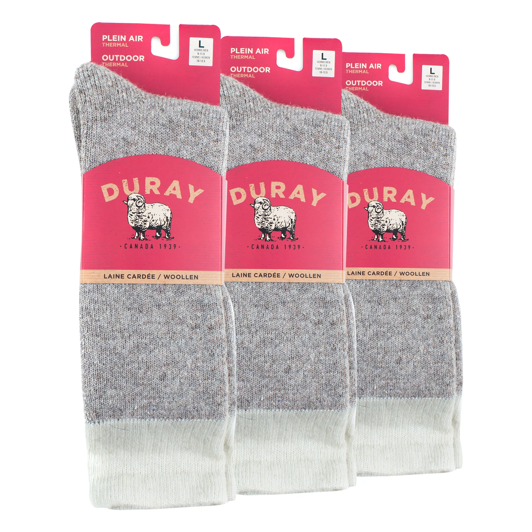 Men's Boreal Thermal Wool Socks (3 Pack)