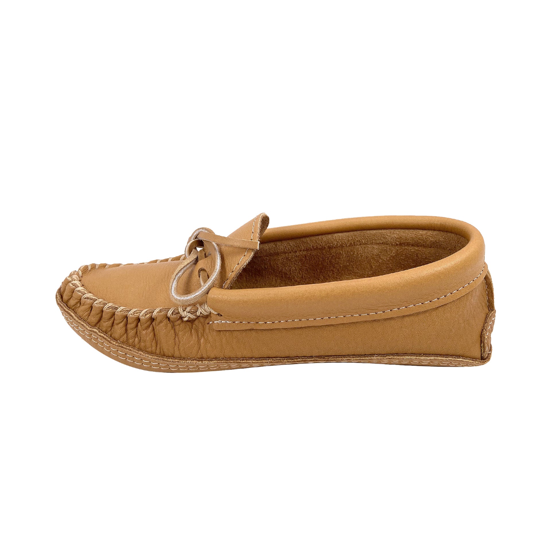 Women's Leather Earthing Moccasins