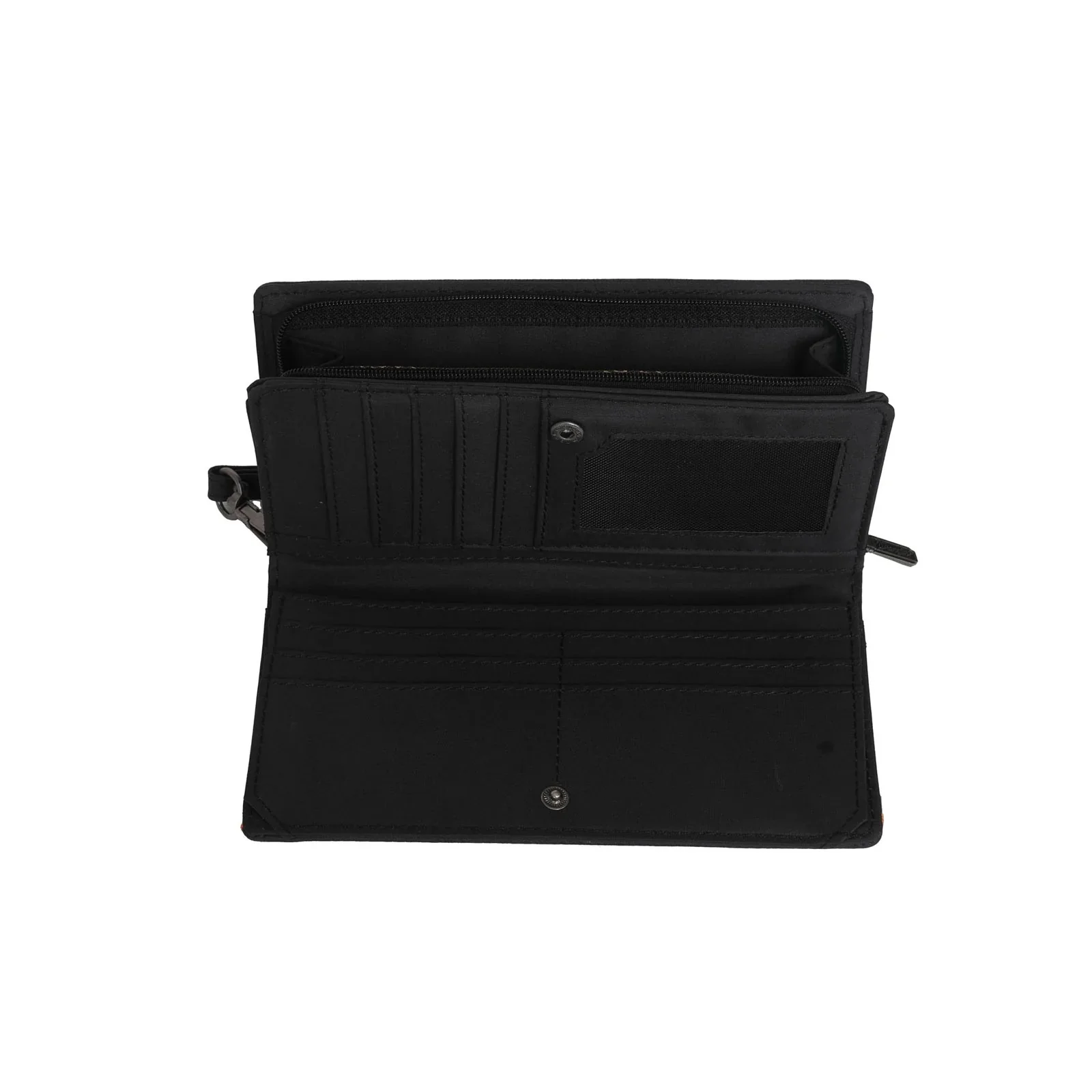 Embroidered Fringe Collection Wallet