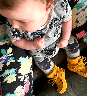 Baby Bootie Moccasins