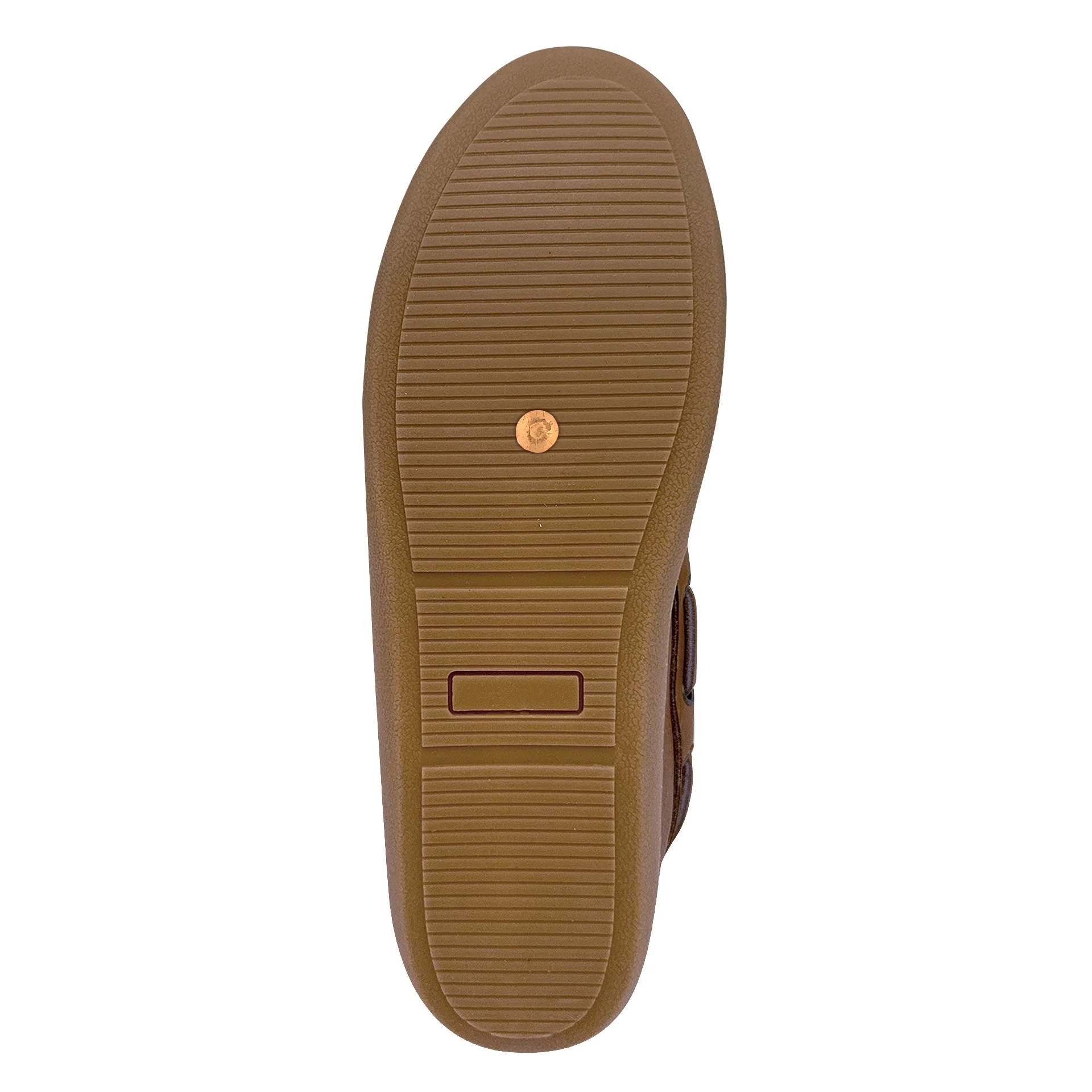 Men's Earthing Wide Leather Moccasin Shoes