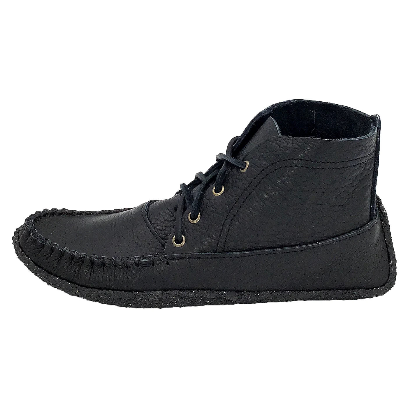 Men's Leather Moccasin Boots