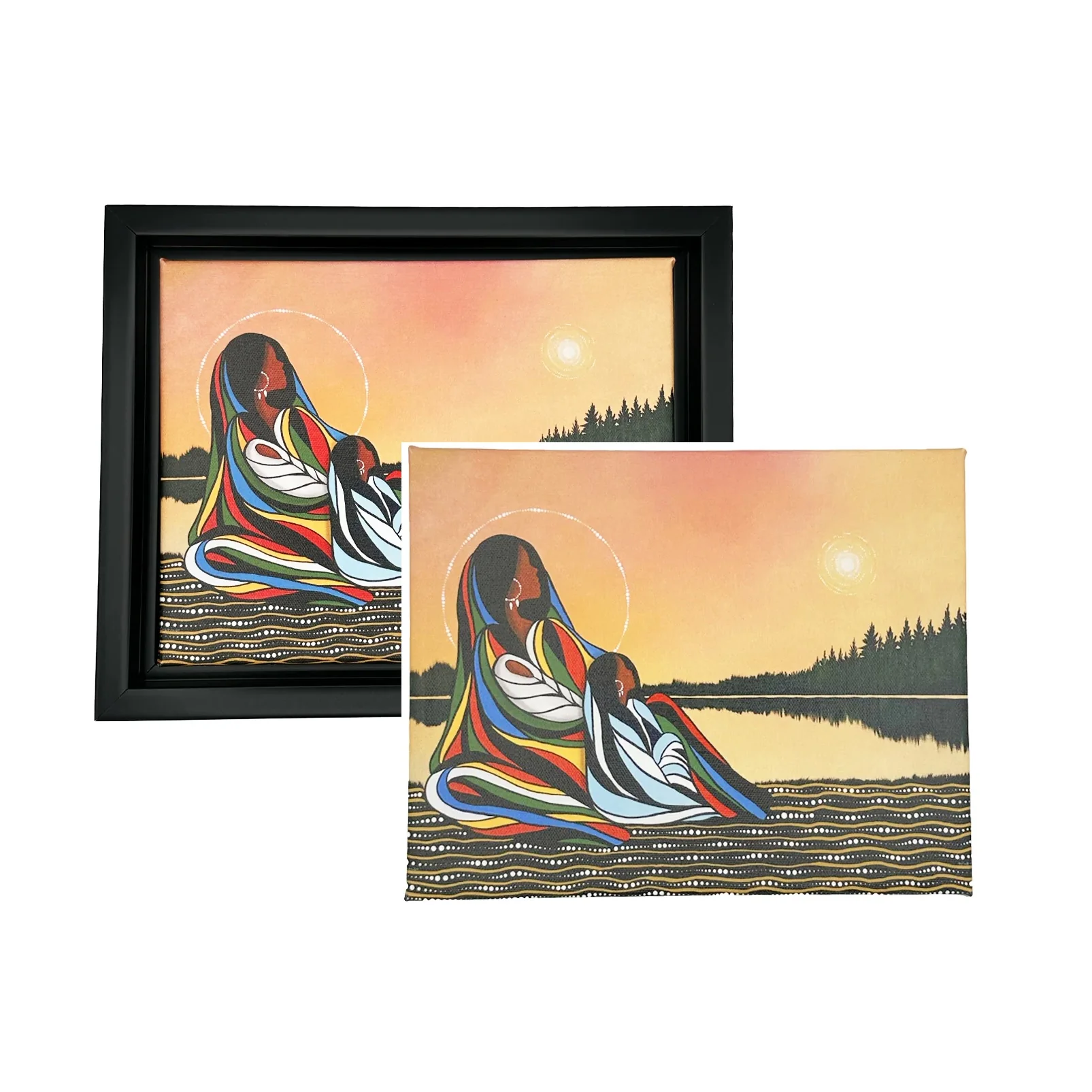 Indigenous Art Canvas (Clearance)