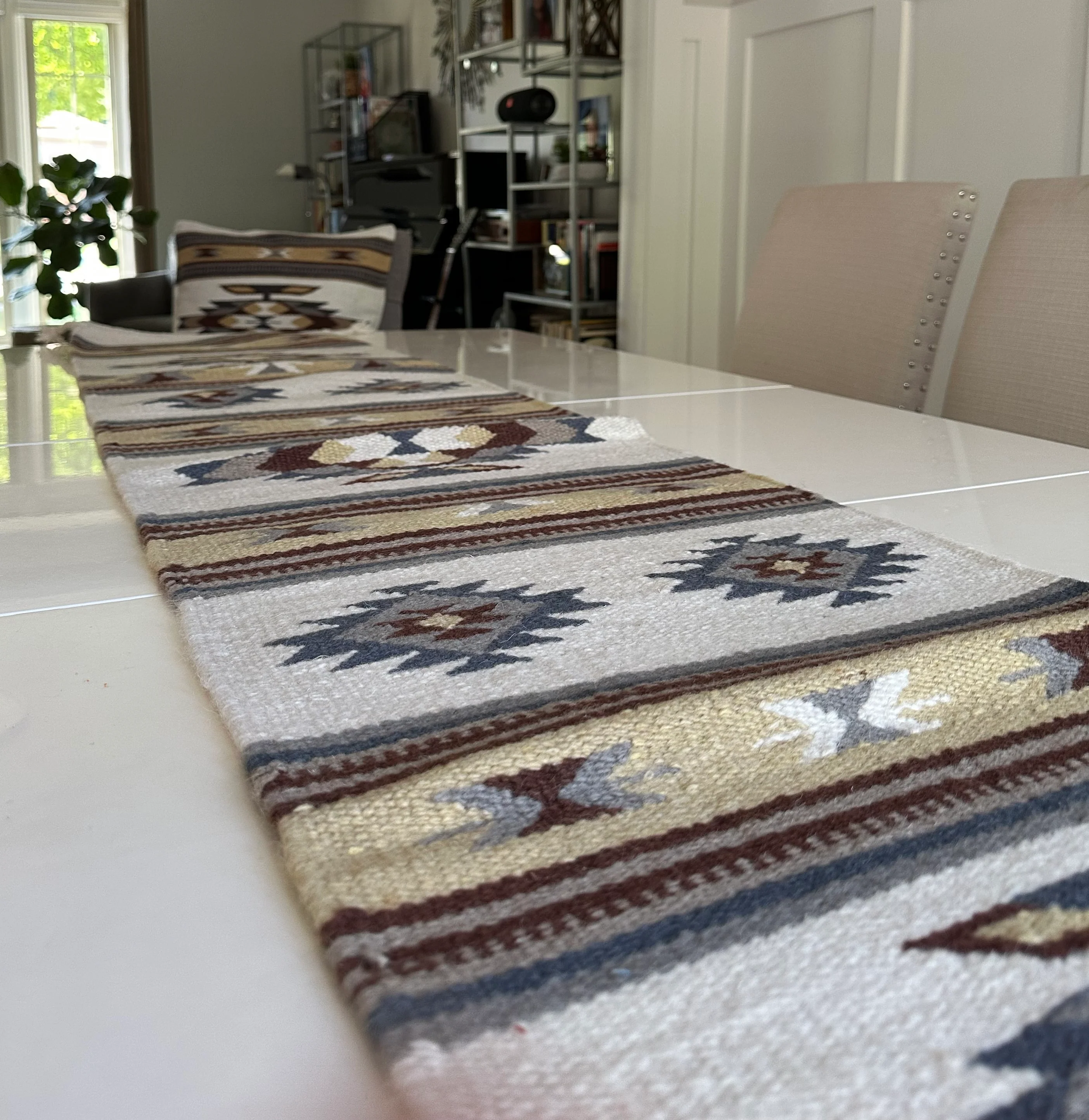 Maya Modern Wool Table Runners