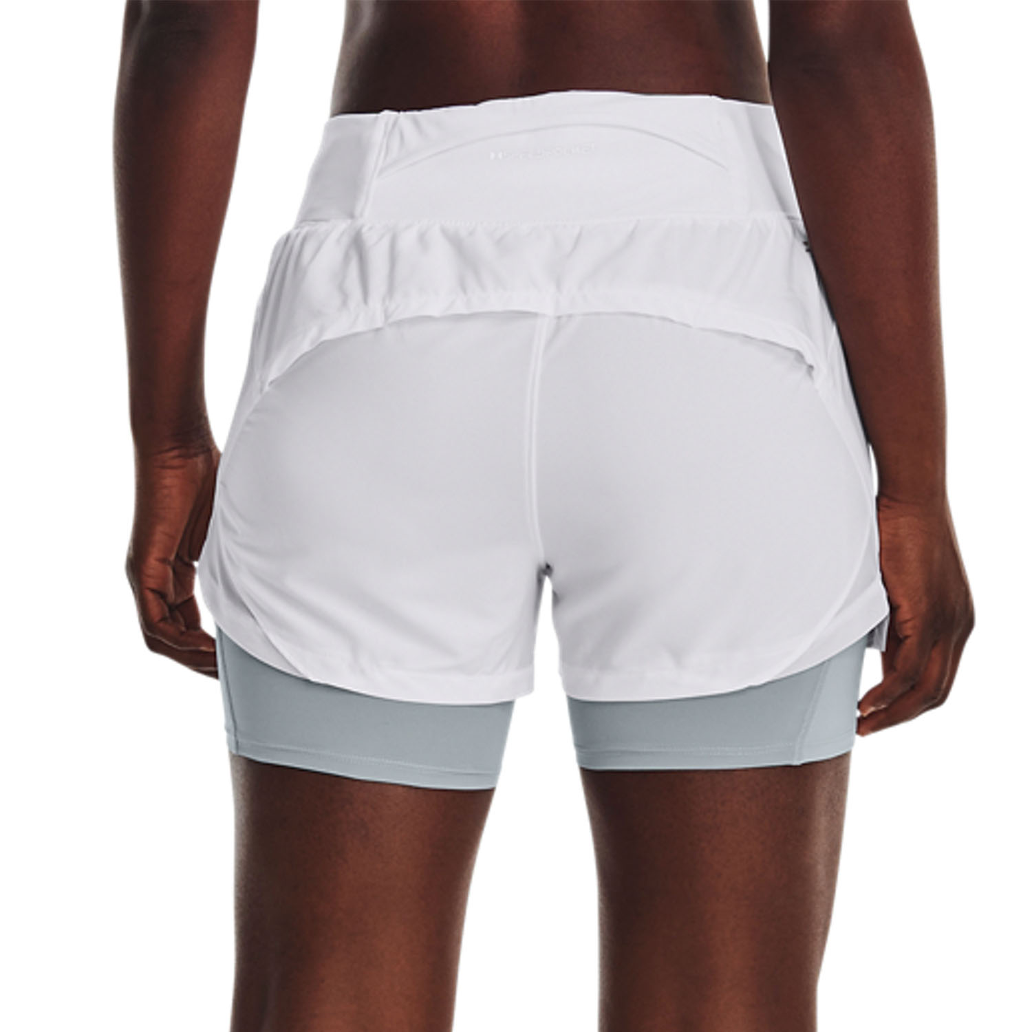 Under Armour Elite 2 in 1 3in Pantaloncini White/Reflective