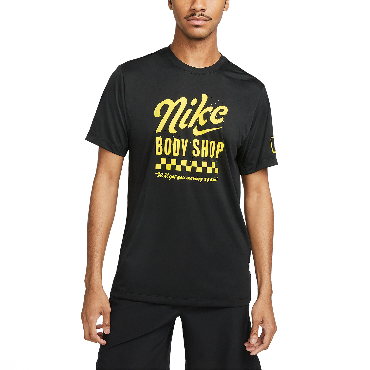 Nike Dri-FIT Body Shop Logo Maglietta Black