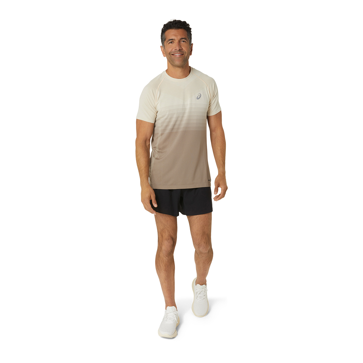 Asics Seamless Maglietta Oatmeal/Moonrock