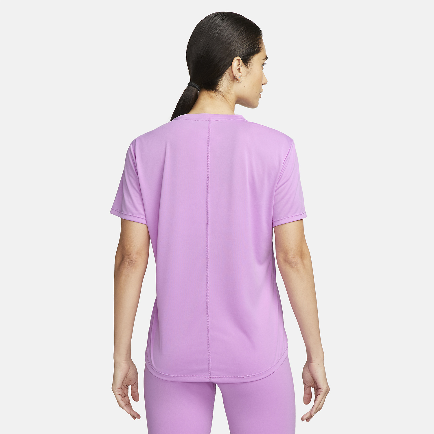Nike One Dri-FIT Logo Maglietta Rush Fuchsia/White