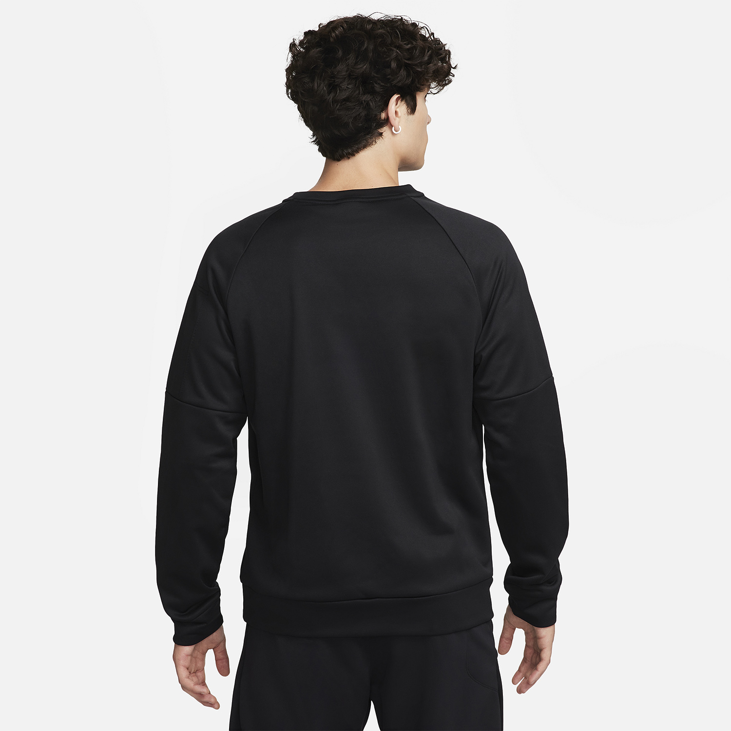 Nike Therma-FIT Crew Maglia Black/White