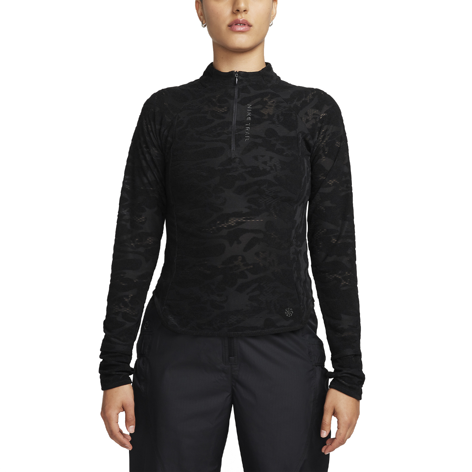 Nike Trail Pro Maglia Black/Dark Smoke Grey