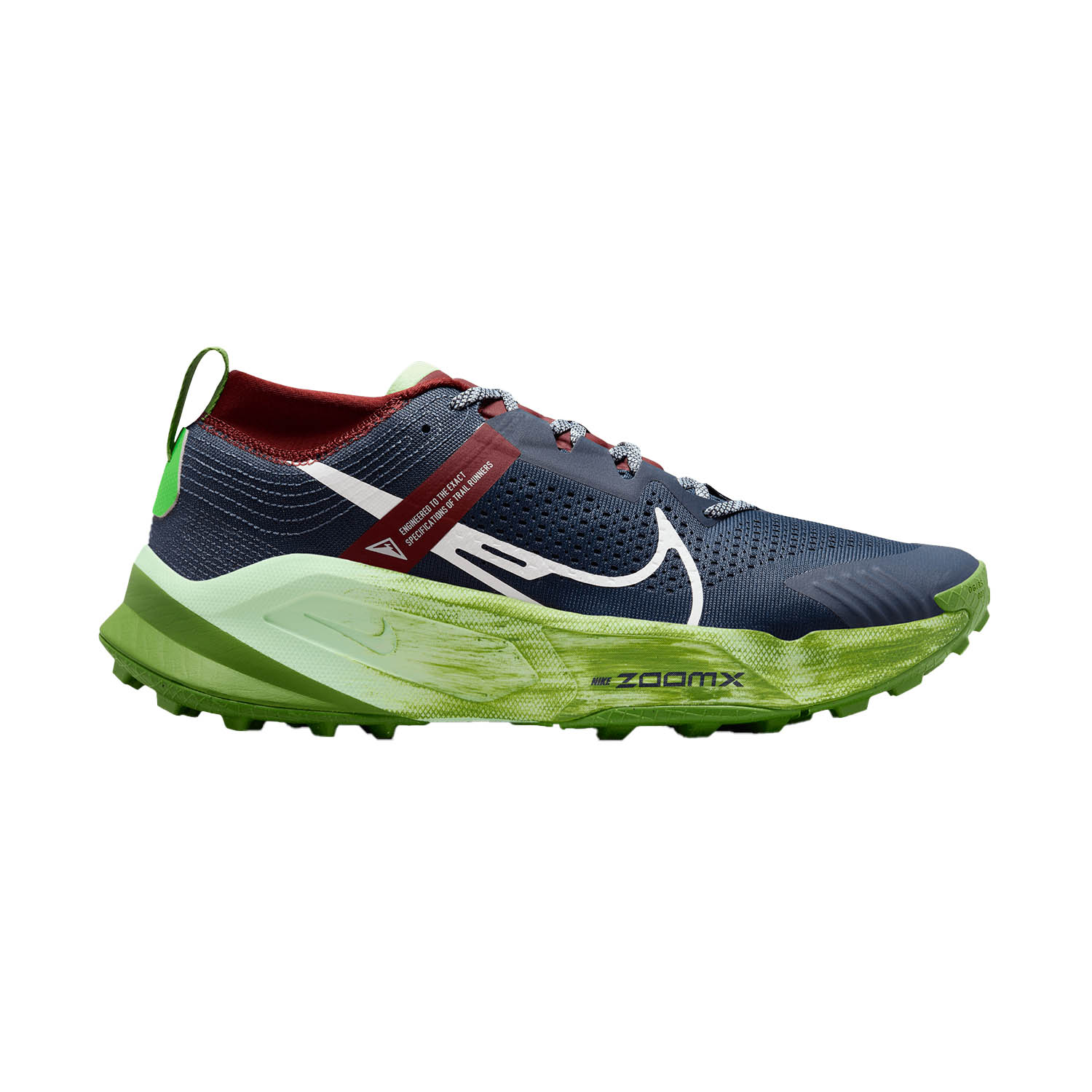Nike ZoomX Zegama Trail Thunder Blue/Summit White/Chlorophyll