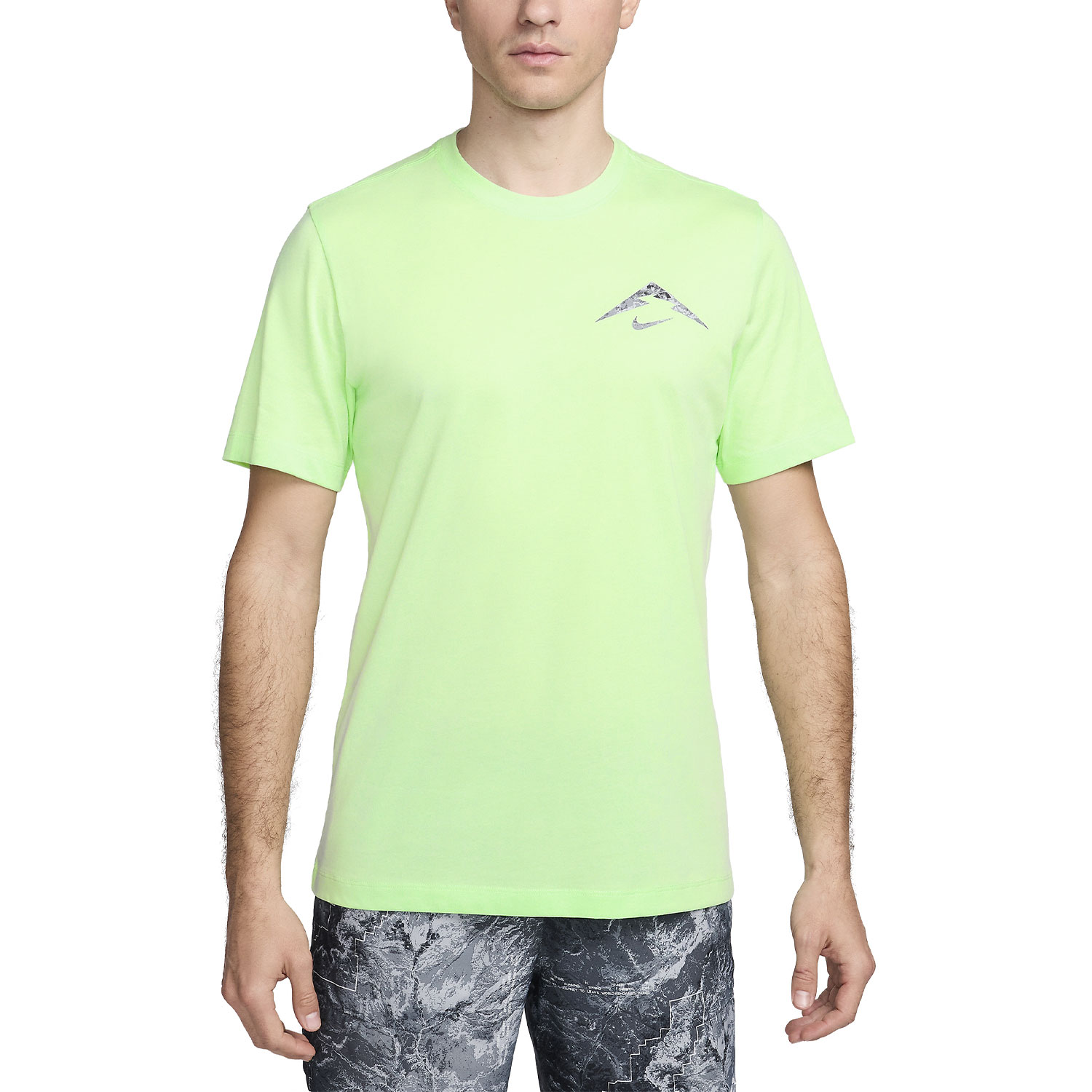 Nike Dri-FIT Trail Logo Maglietta Vapor Green