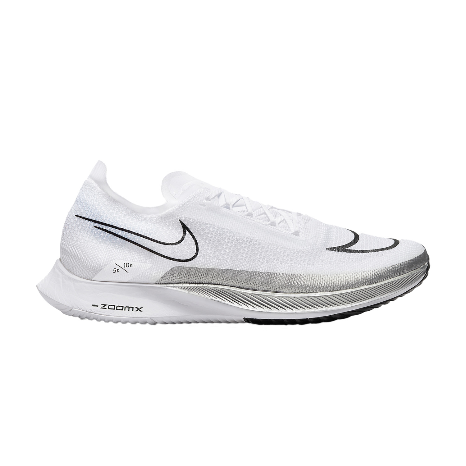 Nike ZoomX Streakfly White/Black/Metallic Silver