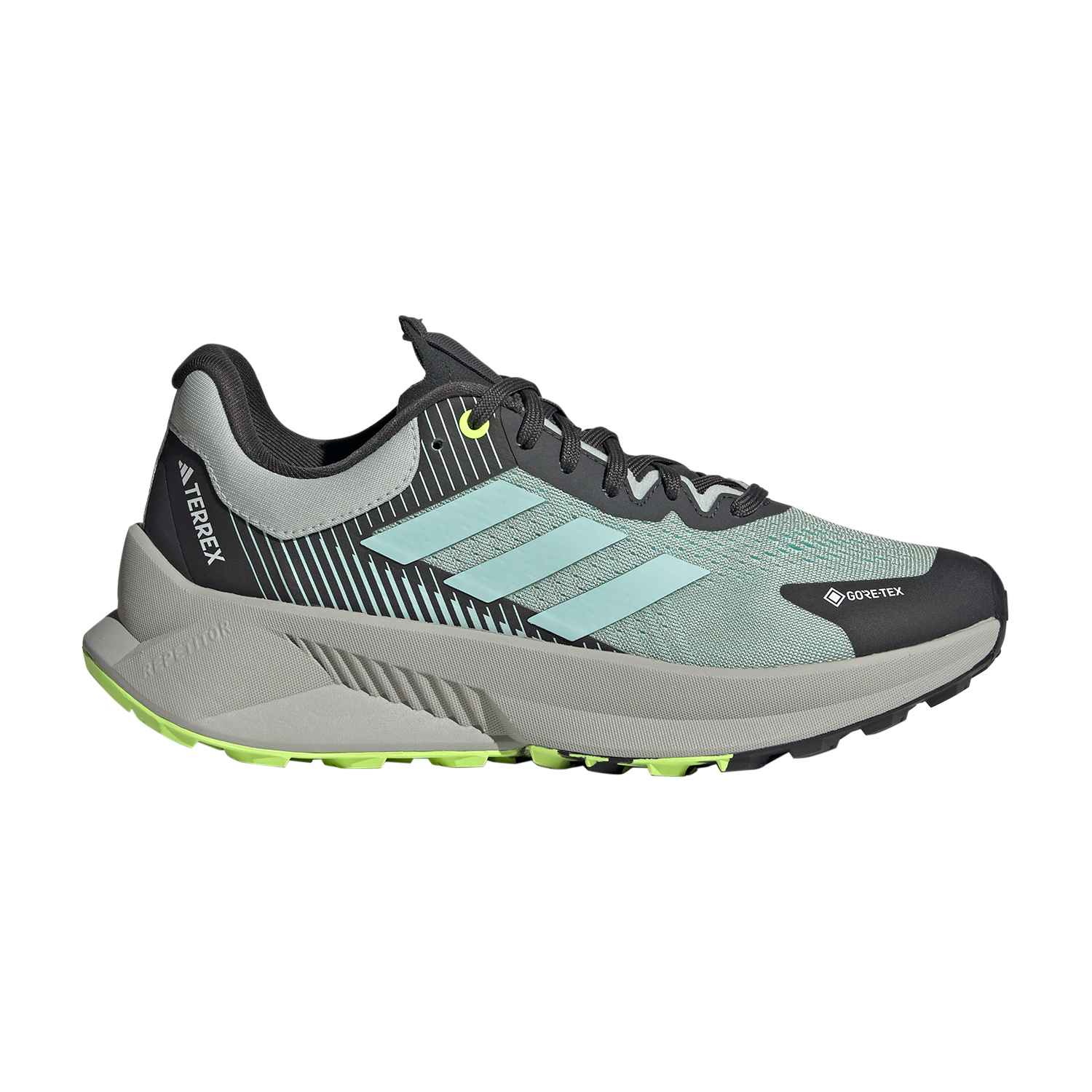 adidas Terrex Soulstride Flow GTX Wonder Silver/Semi Flash Aqua/Lucid Lemon
